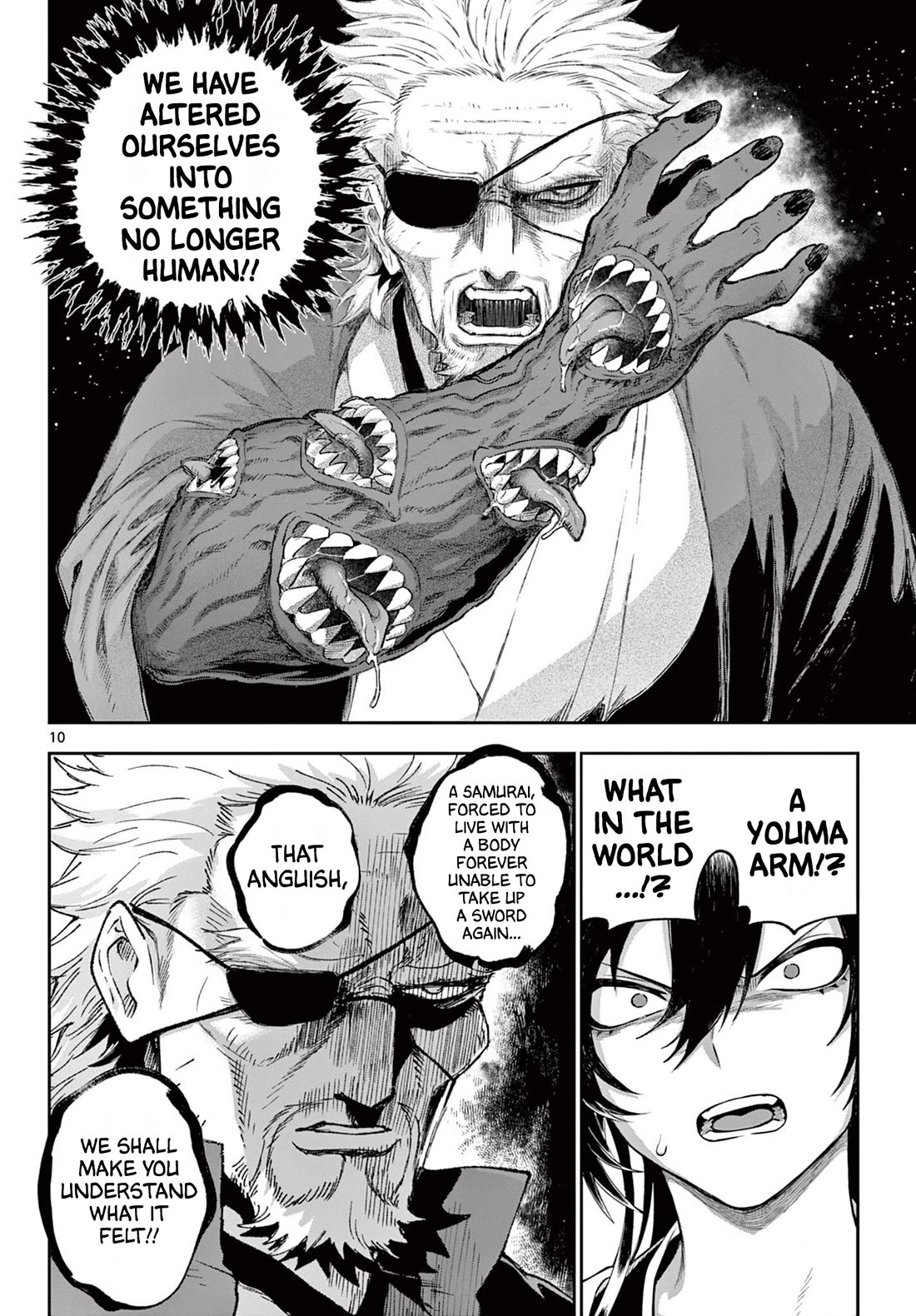 KaguRai: Kagura & Raito Chapter 39 page 10 - Chapter 39: Kagura's Ties