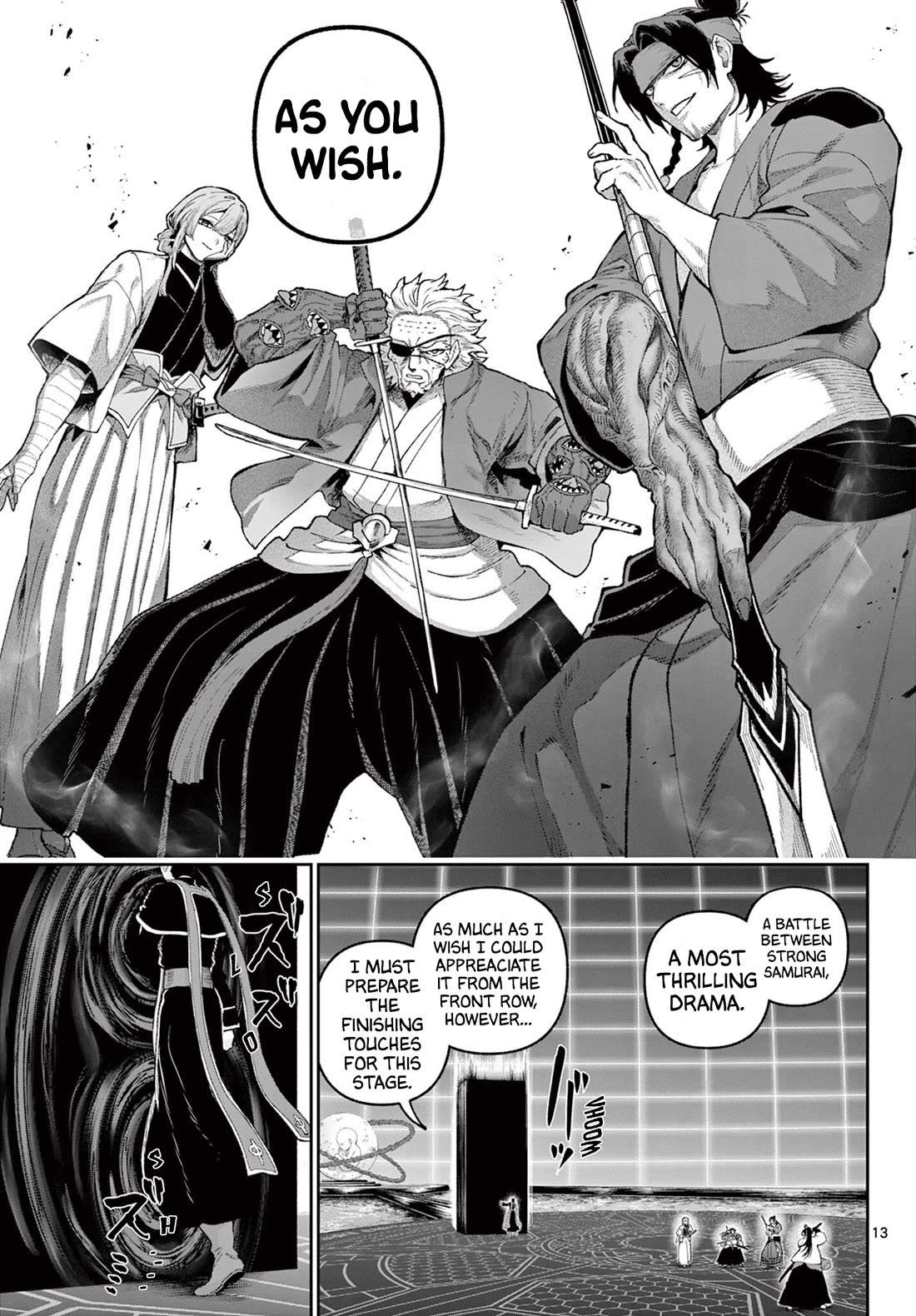 KaguRai: Kagura & Raito Chapter 39 page 13 - Chapter 39: Kagura's Ties