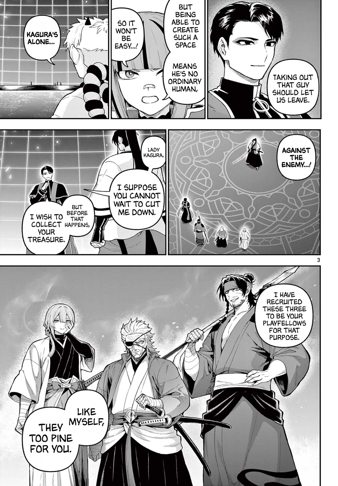 KaguRai: Kagura & Raito Chapter 39 page 3 - Chapter 39: Kagura's Ties