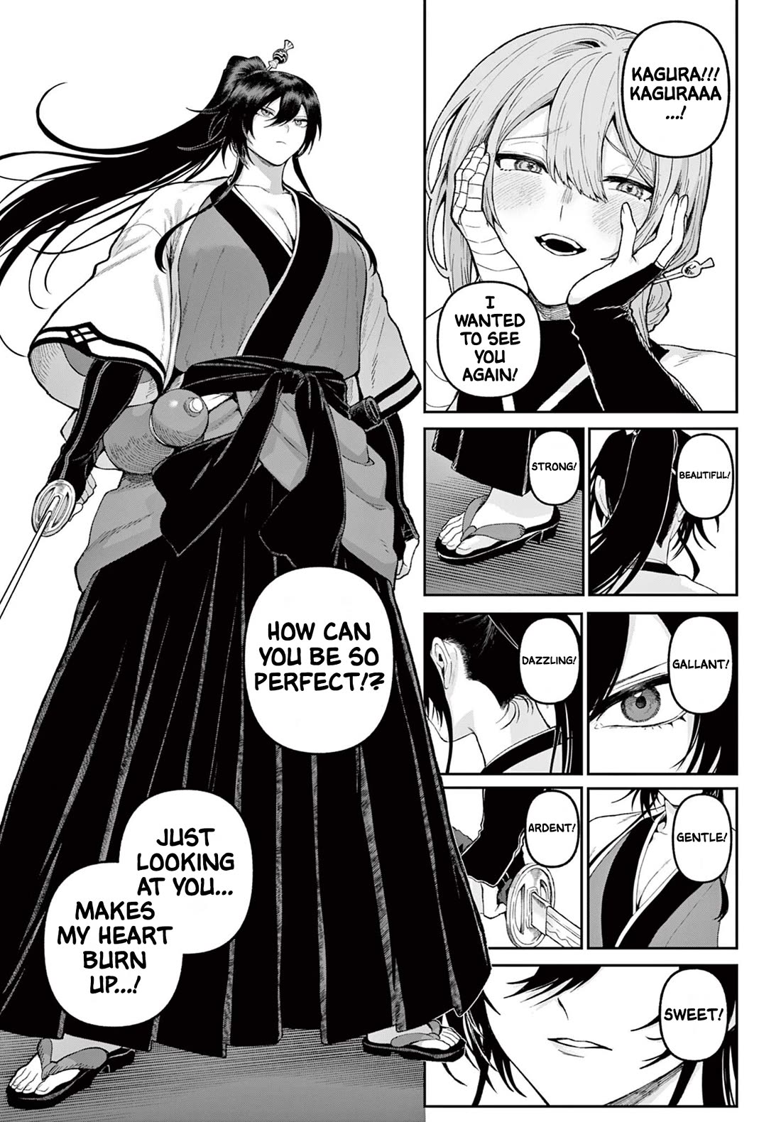 KaguRai: Kagura & Raito Chapter 39 page 4 - Chapter 39: Kagura's Ties