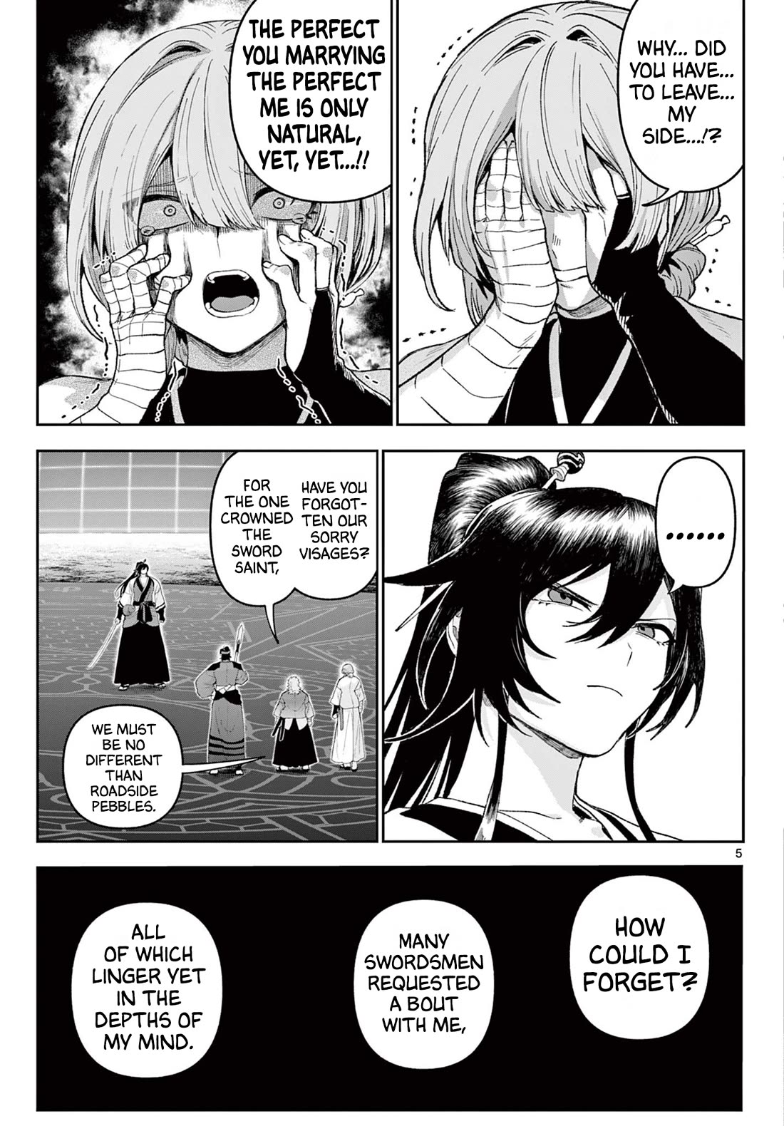 KaguRai: Kagura & Raito Chapter 39 page 5 - Chapter 39: Kagura's Ties