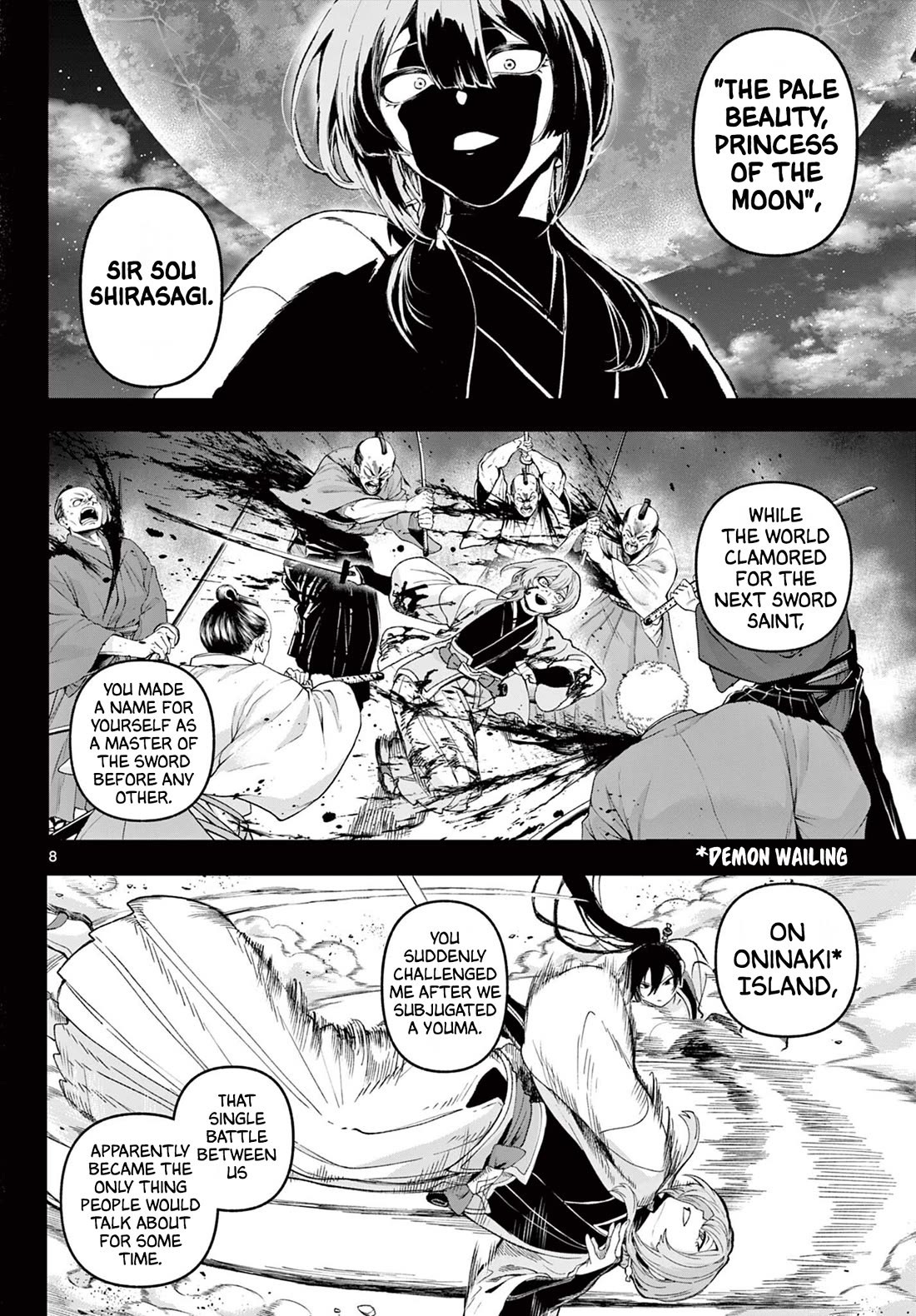 KaguRai: Kagura & Raito Chapter 39 page 8 - Chapter 39: Kagura's Ties