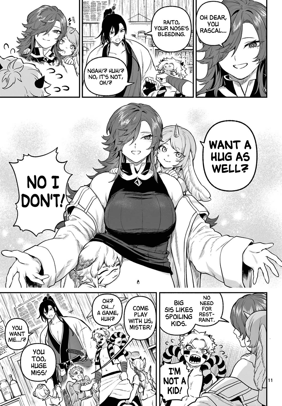 KaguRai: Kagura & Raito Chapter 4 page 11 - Chapter 4: Leo