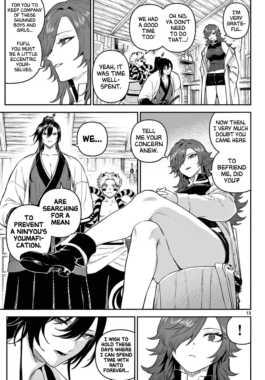 KaguRai: Kagura & Raito Chapter 4 page 13 - Chapter 4: Leo