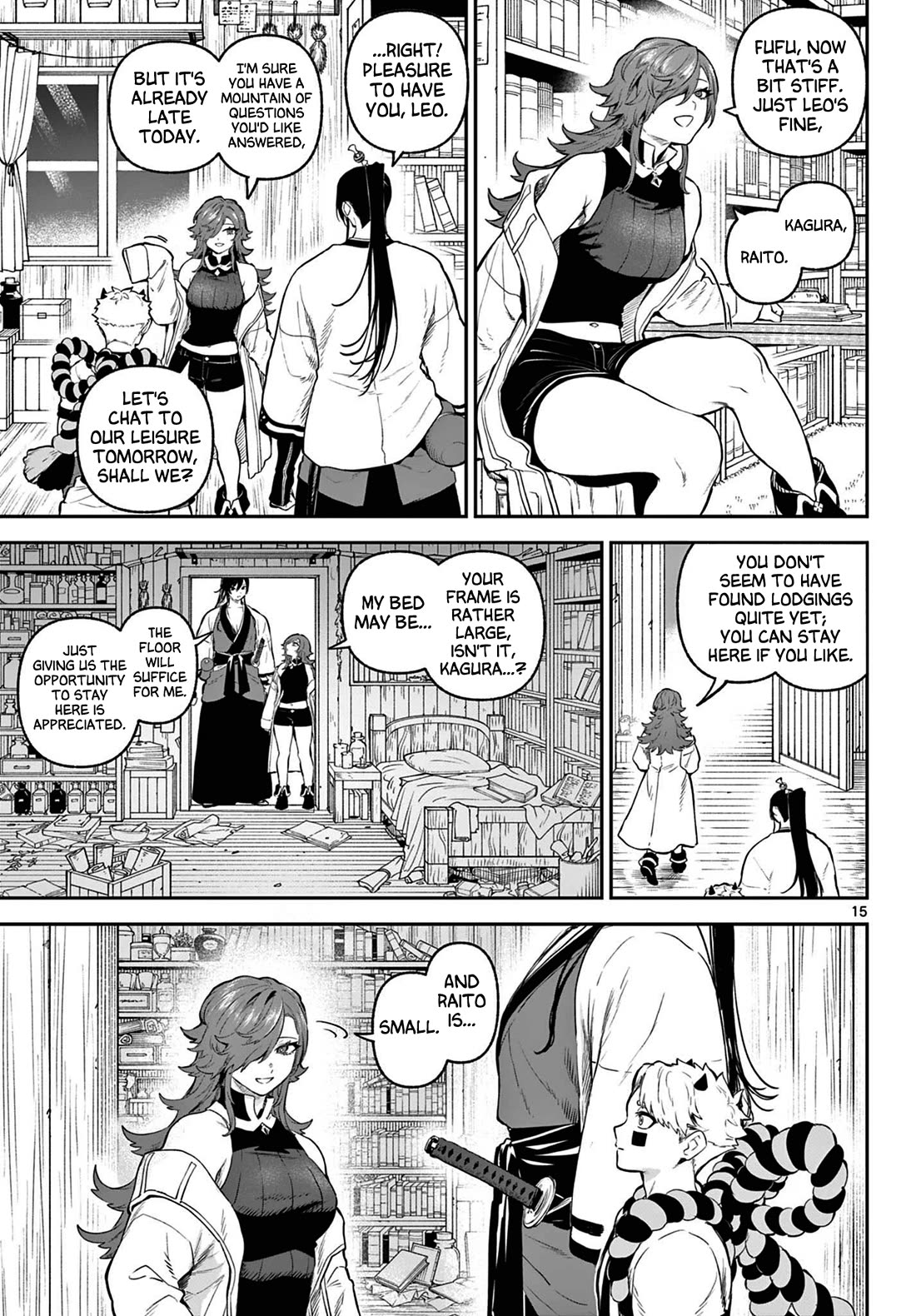 KaguRai: Kagura & Raito Chapter 4 page 15 - Chapter 4: Leo