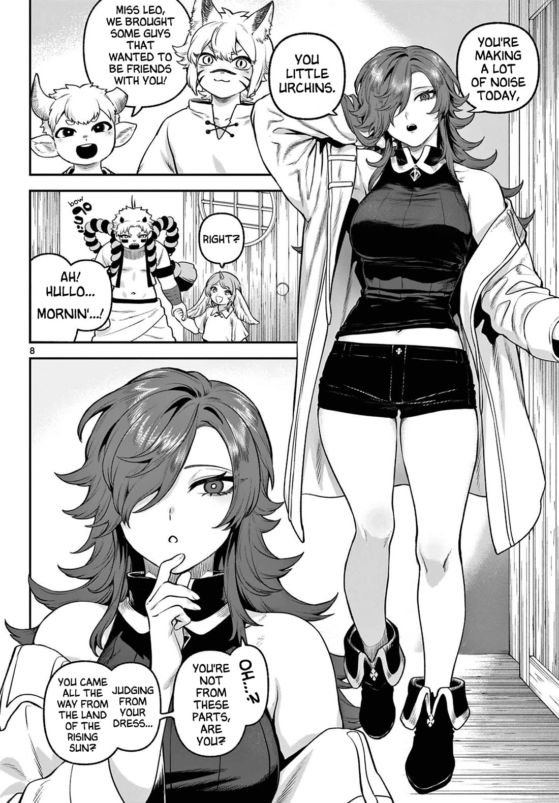 KaguRai: Kagura & Raito Chapter 4 page 8 - Chapter 4: Leo