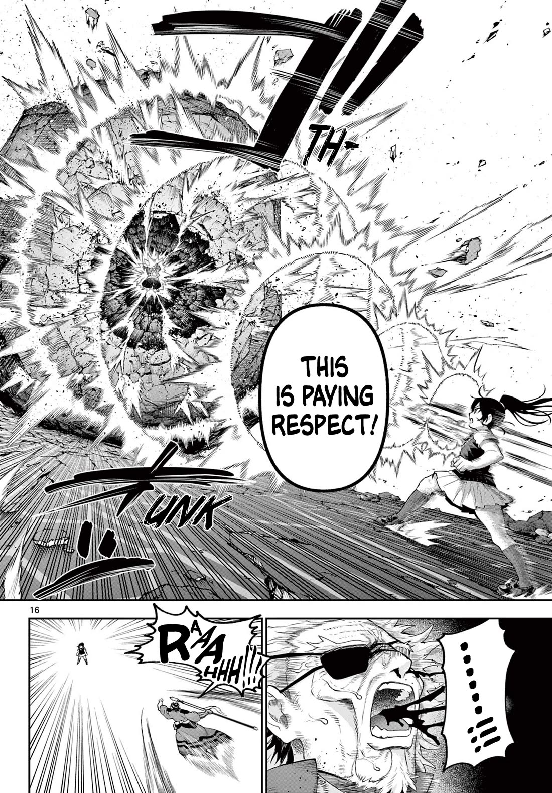 KaguRai: Kagura & Raito Chapter 40 page 16 - Chapter 40: Kagura VS Samurai