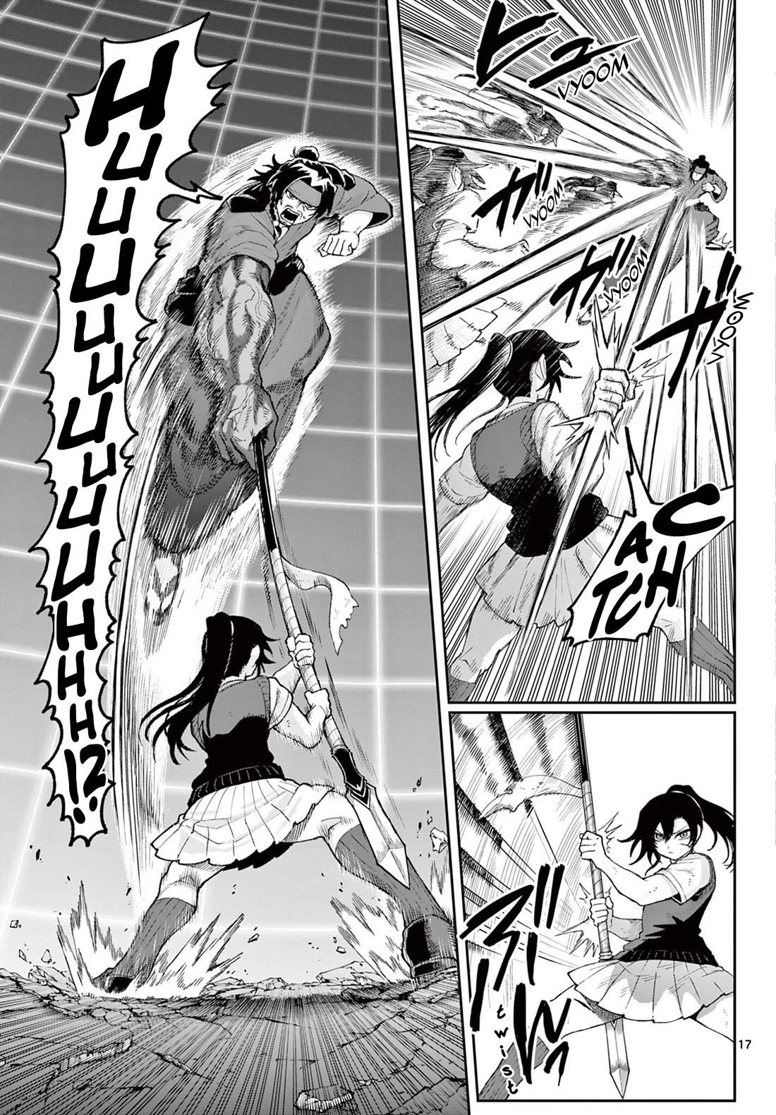 KaguRai: Kagura & Raito Chapter 40 page 17 - Chapter 40: Kagura VS Samurai