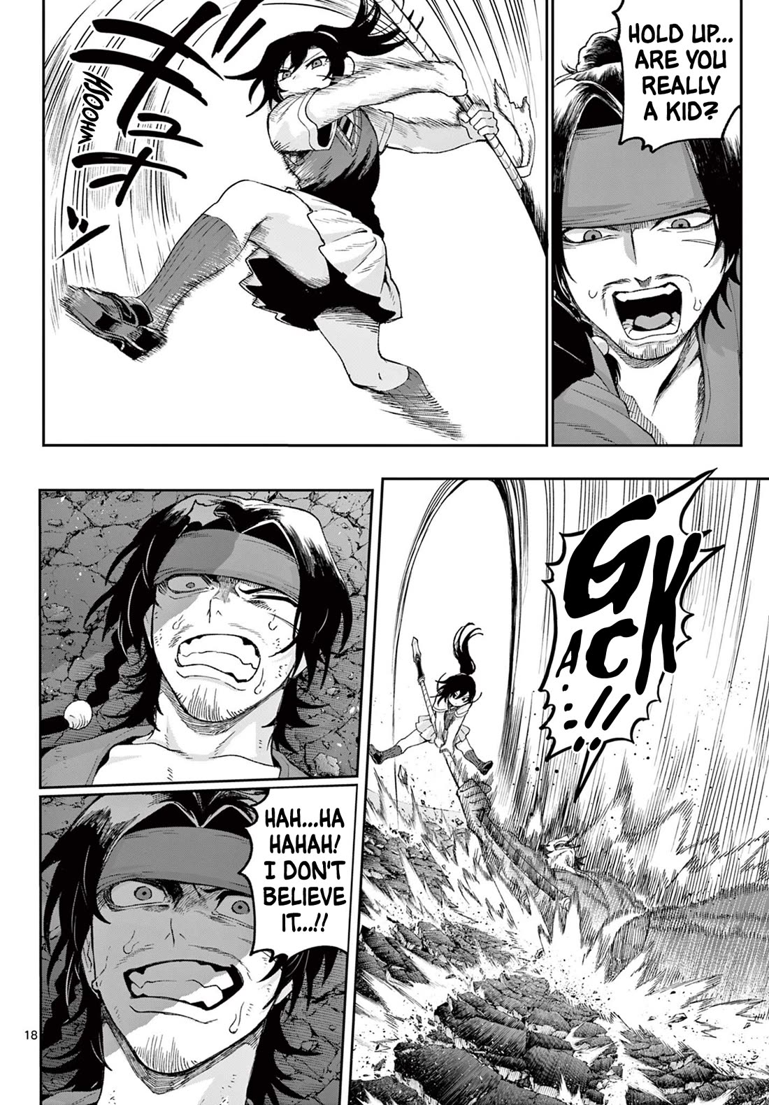 KaguRai: Kagura & Raito Chapter 40 page 18 - Chapter 40: Kagura VS Samurai