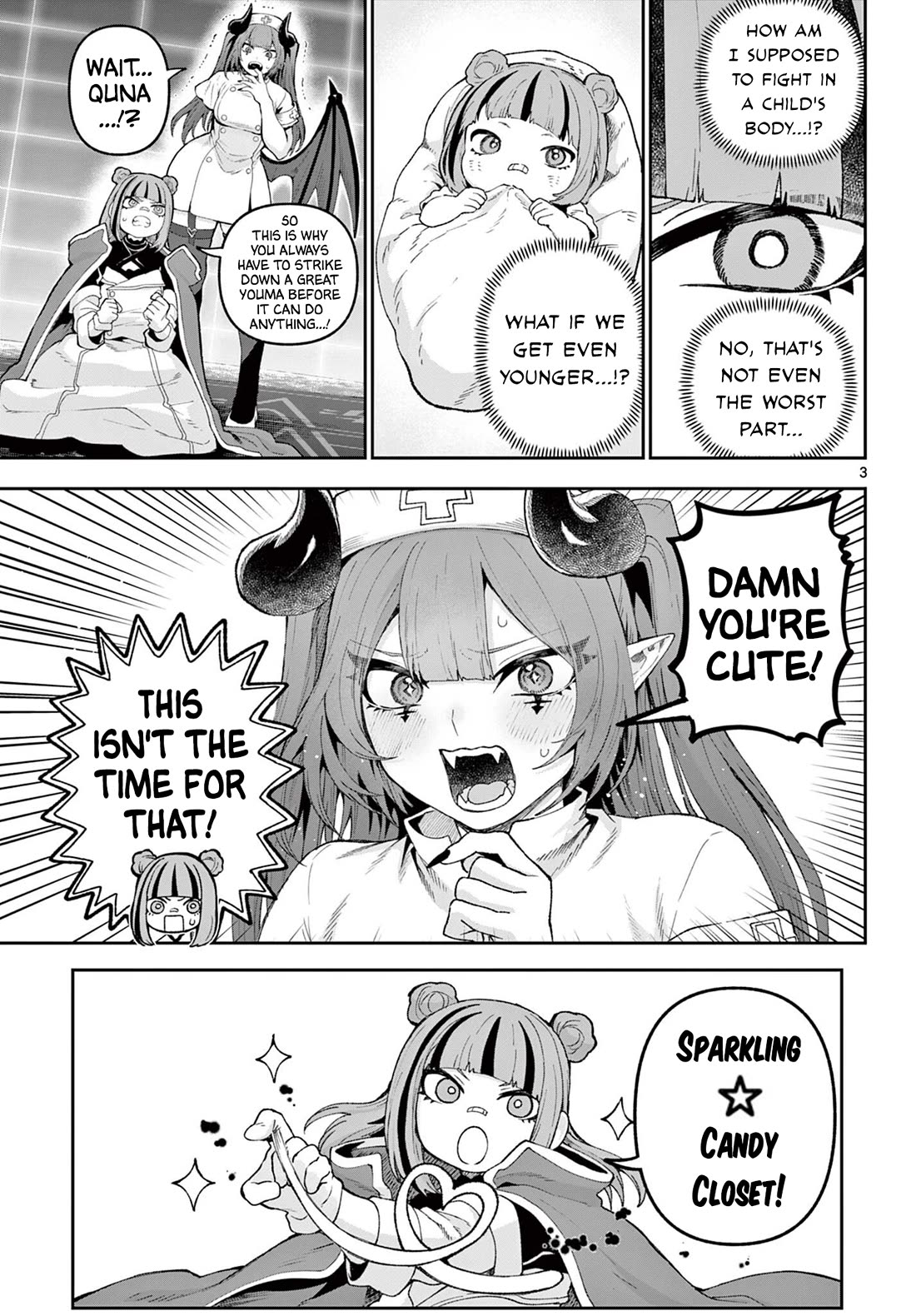 KaguRai: Kagura & Raito Chapter 40 page 3 - Chapter 40: Kagura VS Samurai