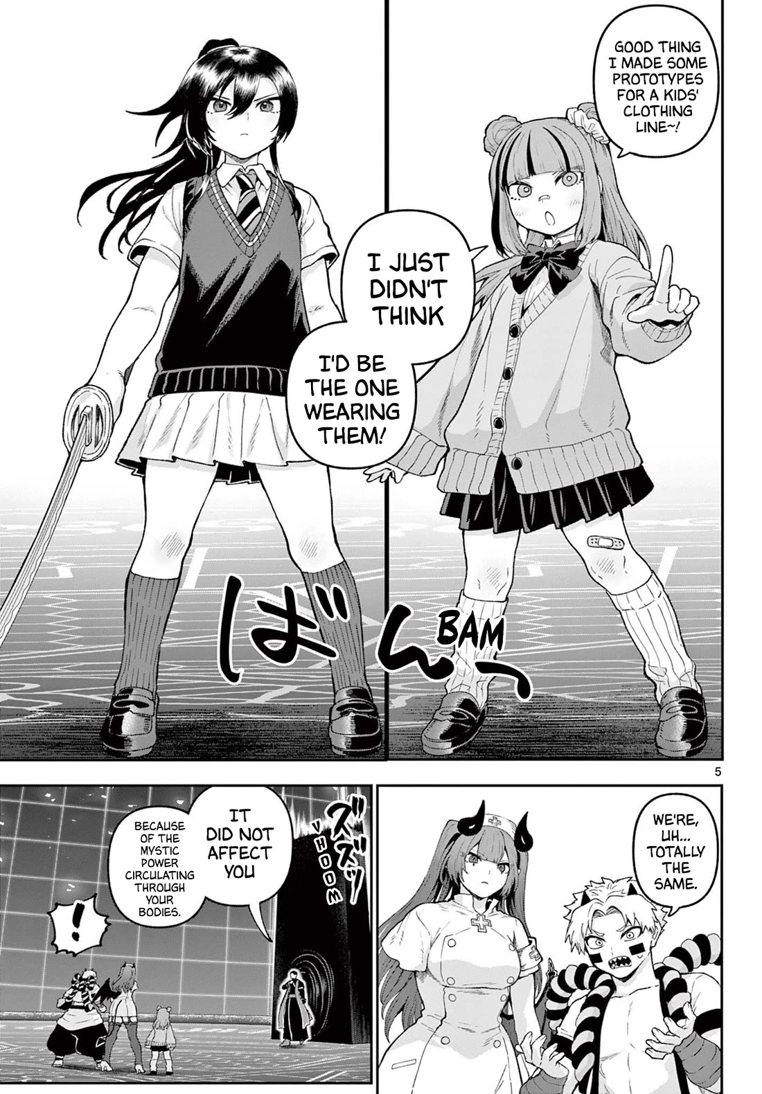 KaguRai: Kagura & Raito Chapter 40 page 5 - Chapter 40: Kagura VS Samurai