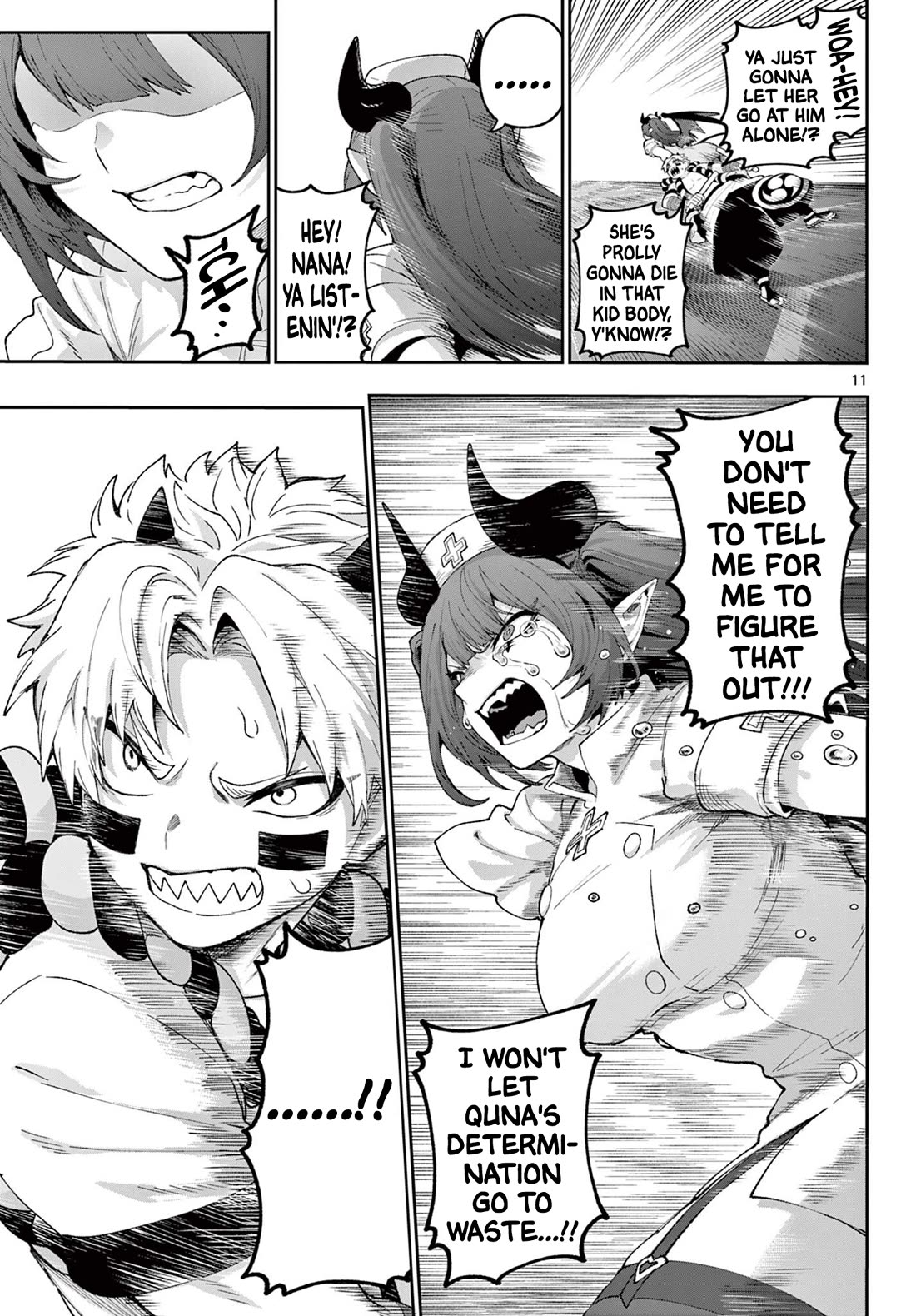 KaguRai: Kagura & Raito Chapter 41 page 11 - Chapter 41: Fear, Courage, Determination