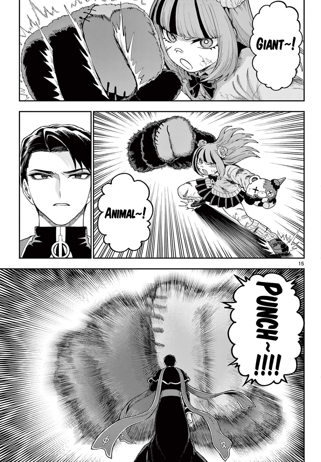KaguRai: Kagura & Raito Chapter 41 page 15 - Chapter 41: Fear, Courage, Determination