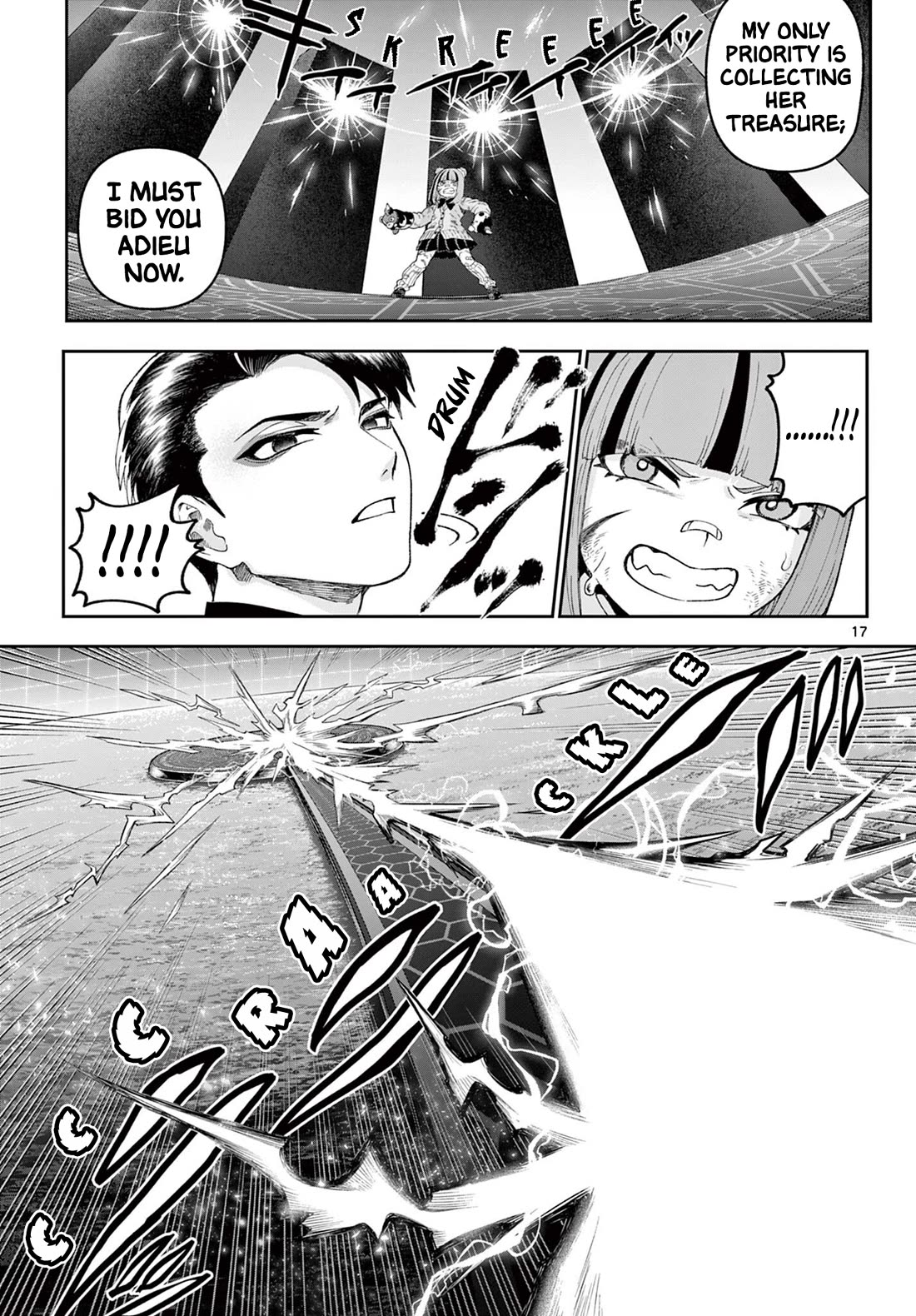 KaguRai: Kagura & Raito Chapter 41 page 17 - Chapter 41: Fear, Courage, Determination