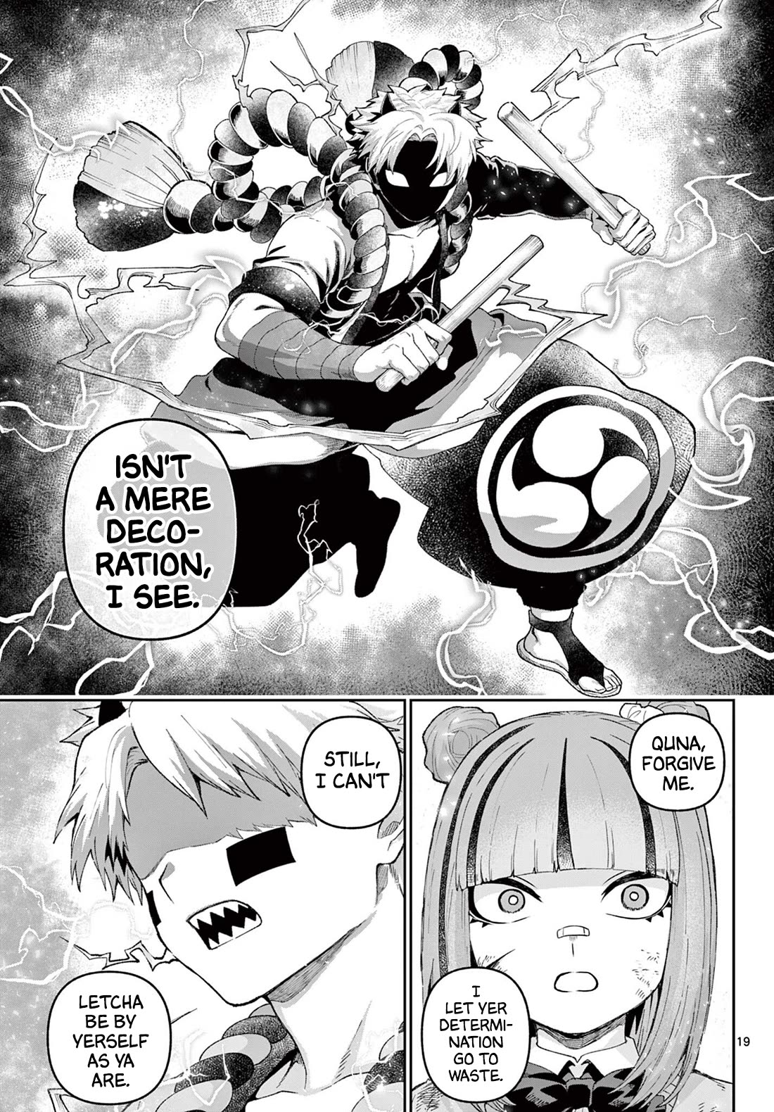 KaguRai: Kagura & Raito Chapter 41 page 19 - Chapter 41: Fear, Courage, Determination