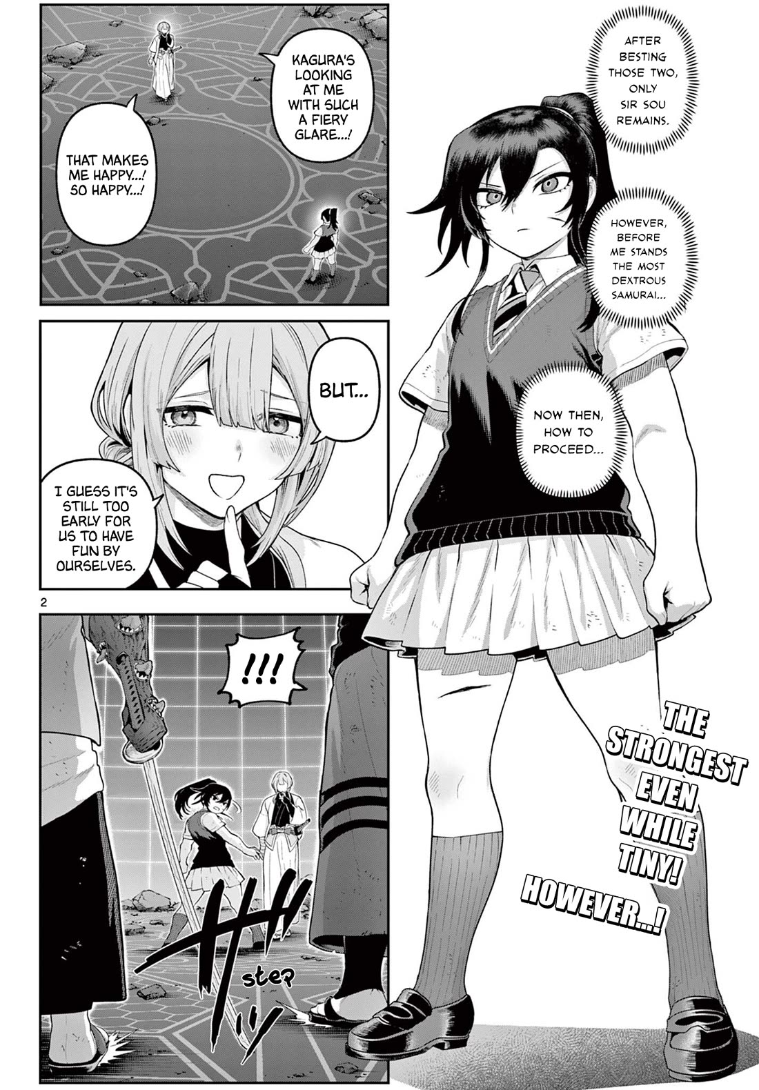KaguRai: Kagura & Raito Chapter 41 page 2 - Chapter 41: Fear, Courage, Determination