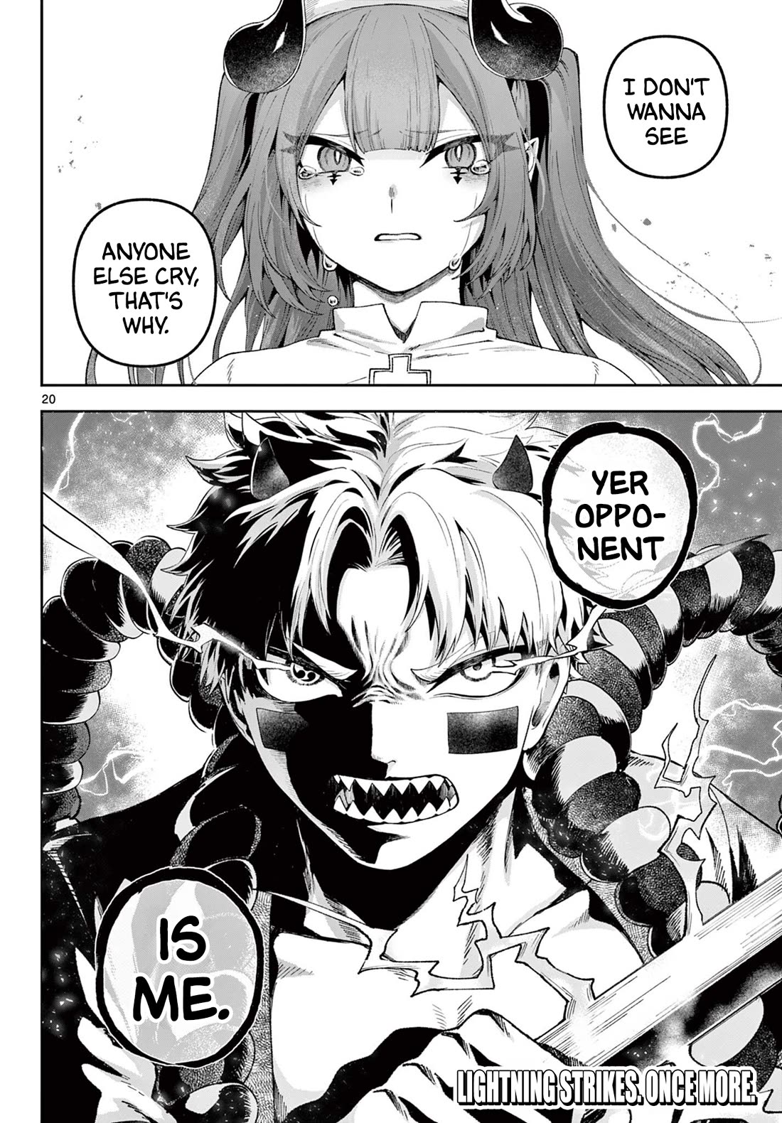 KaguRai: Kagura & Raito Chapter 41 page 20 - Chapter 41: Fear, Courage, Determination