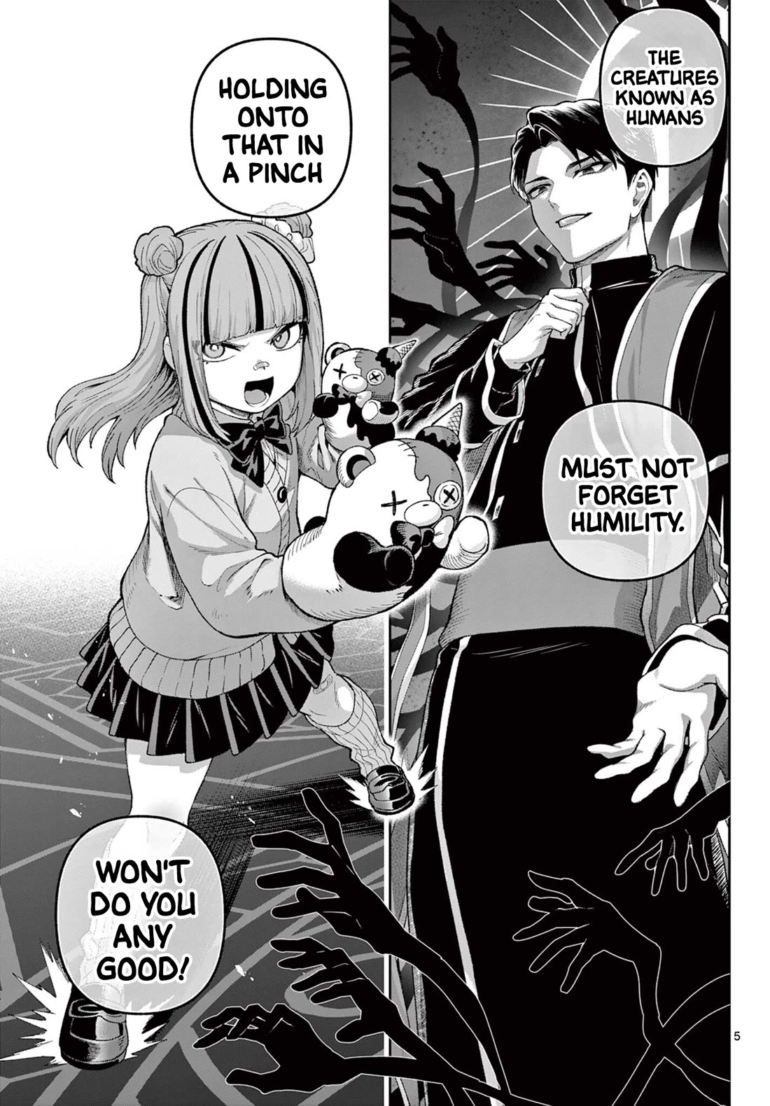 KaguRai: Kagura & Raito Chapter 41 page 5 - Chapter 41: Fear, Courage, Determination