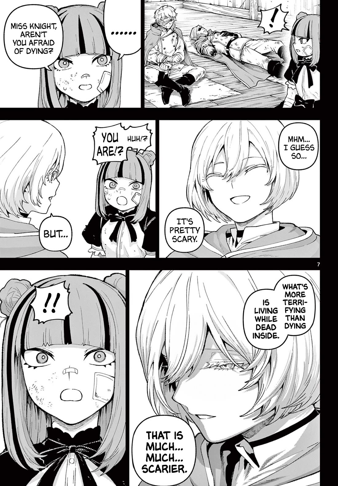KaguRai: Kagura & Raito Chapter 41 page 7 - Chapter 41: Fear, Courage, Determination