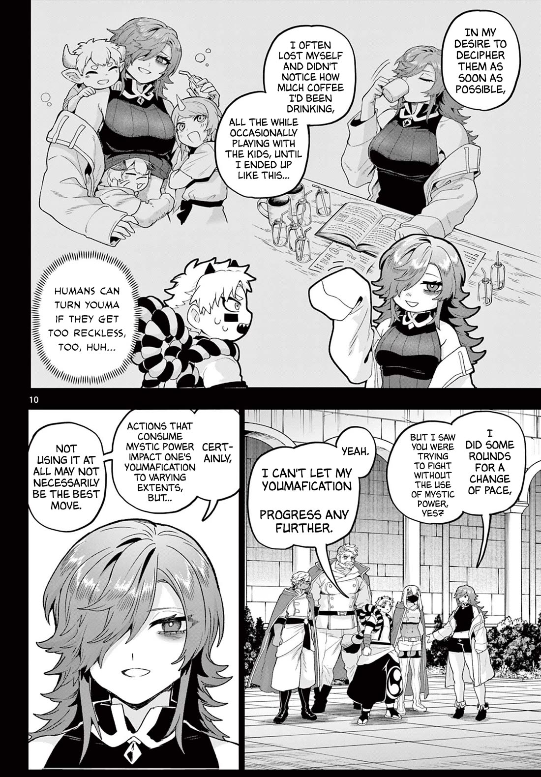 KaguRai: Kagura & Raito Chapter 42 page 10 - Chapter 42: New Fighting Style