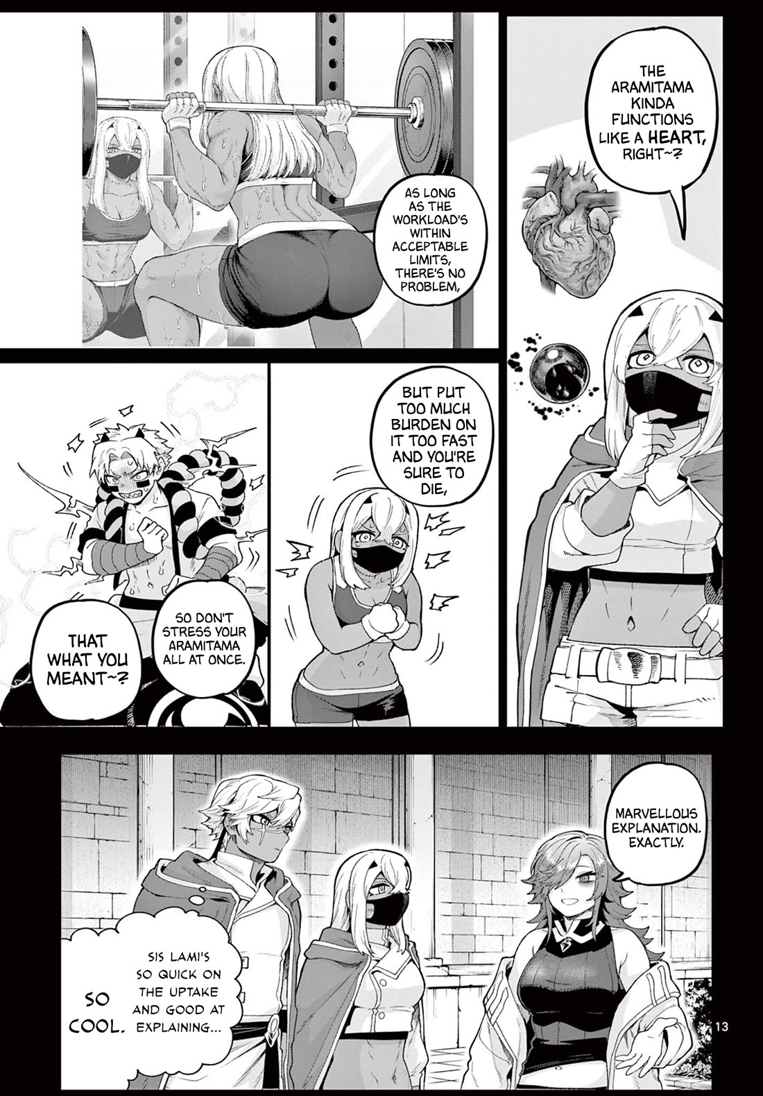 KaguRai: Kagura & Raito Chapter 42 page 13 - Chapter 42: New Fighting Style