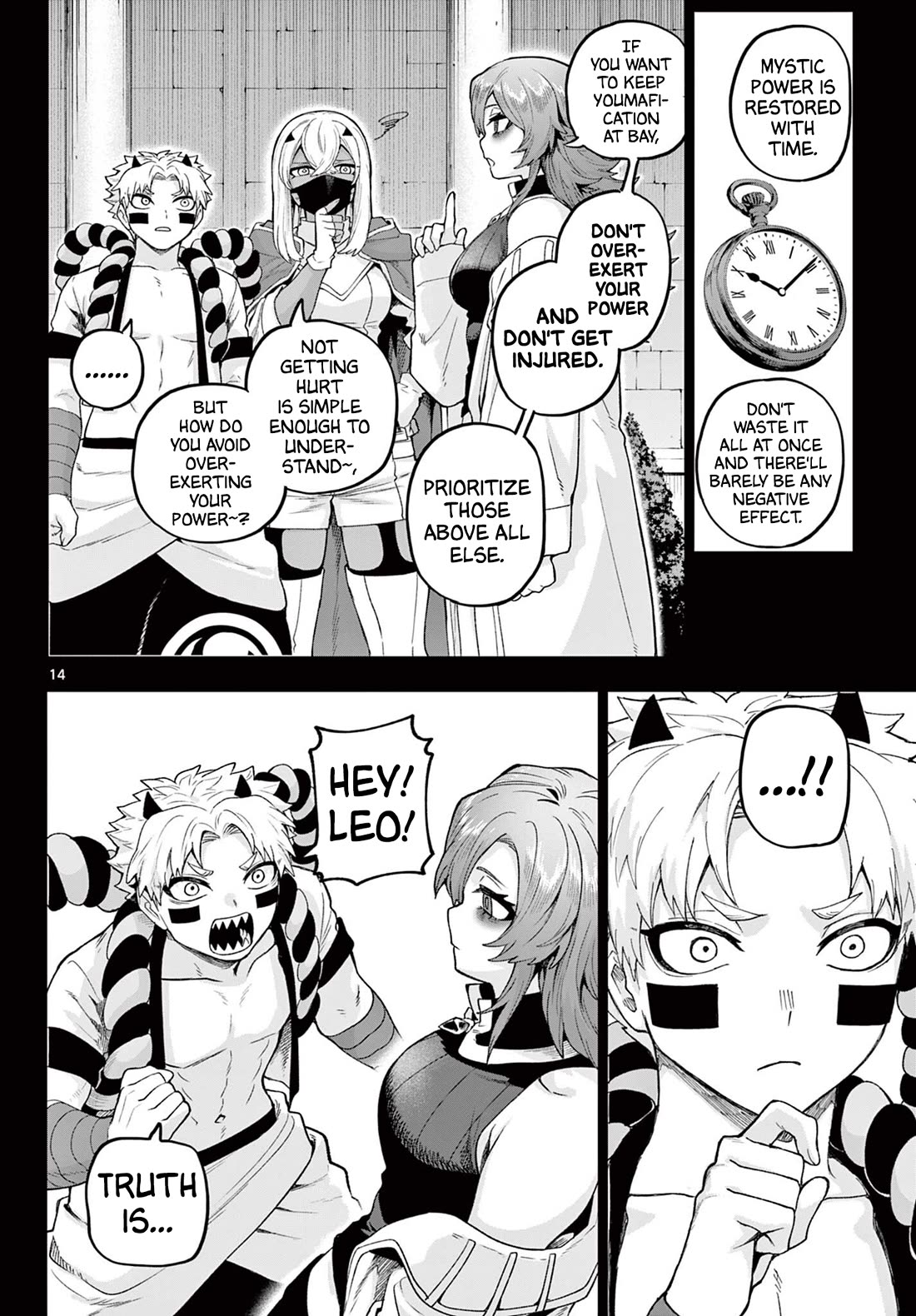 KaguRai: Kagura & Raito Chapter 42 page 14 - Chapter 42: New Fighting Style