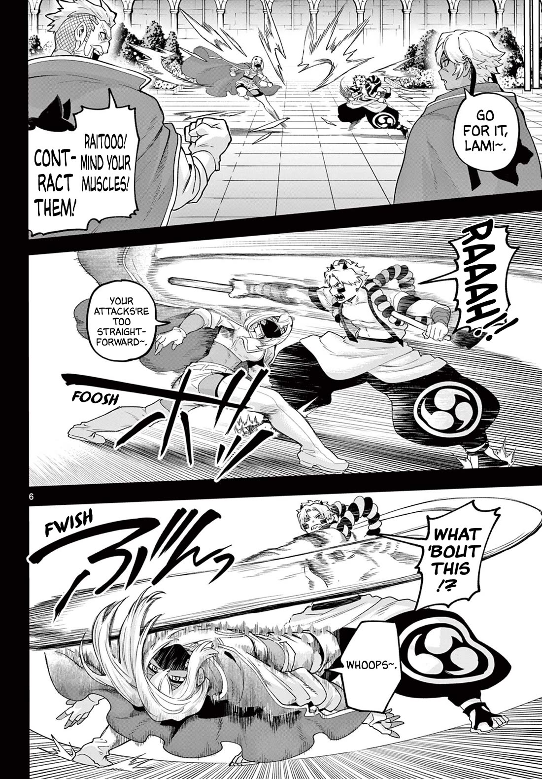 KaguRai: Kagura & Raito Chapter 42 page 6 - Chapter 42: New Fighting Style
