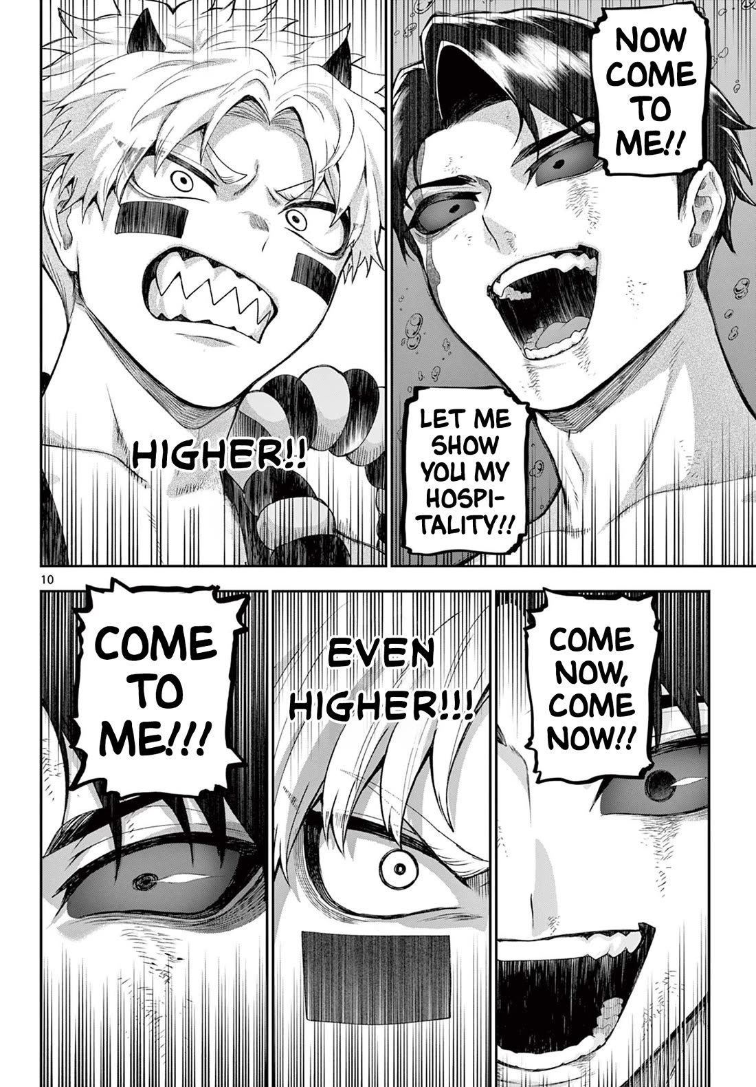 KaguRai: Kagura & Raito Chapter 45 page 10 - Chapter 45: Trio VS Great Youma