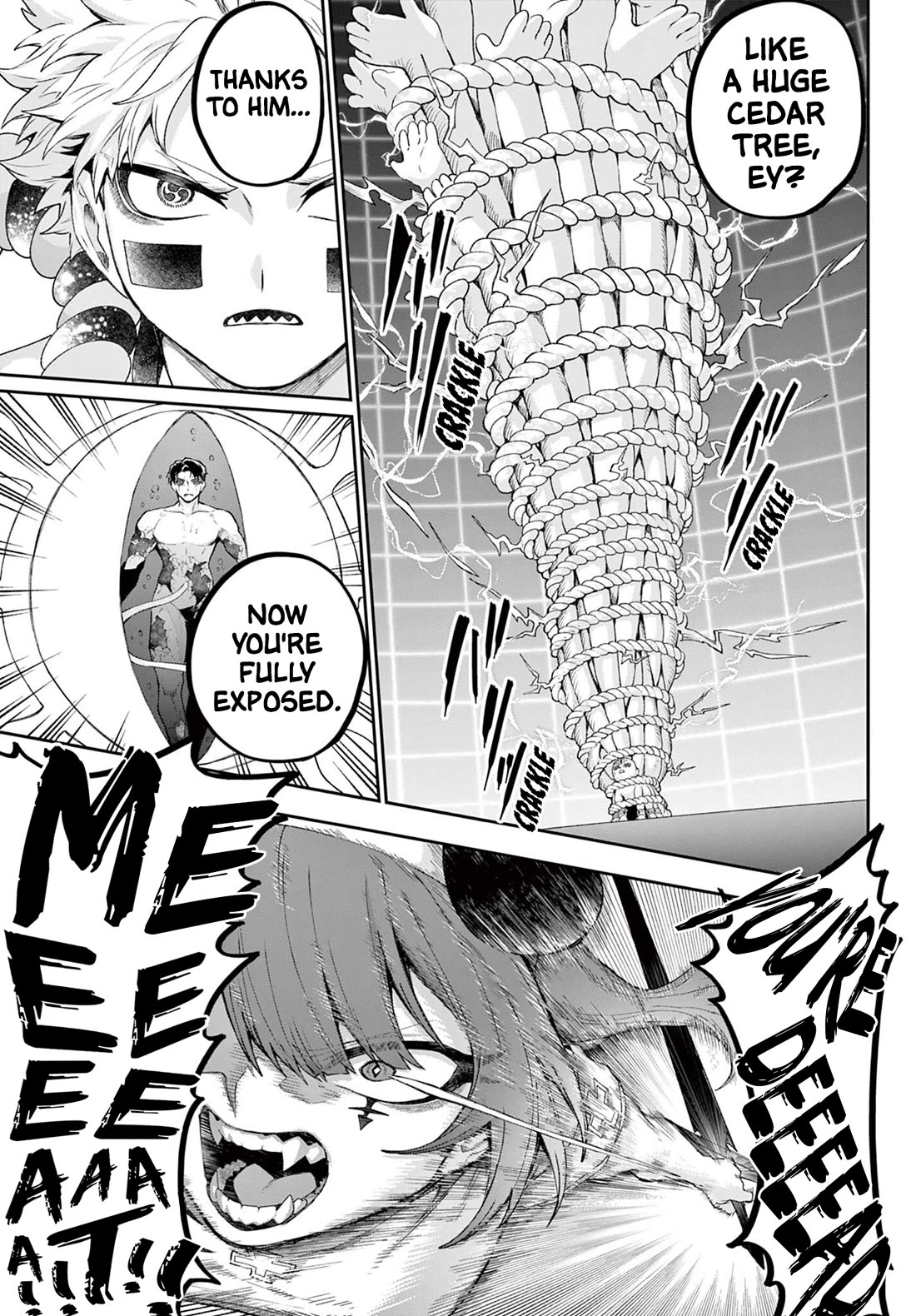 KaguRai: Kagura & Raito Chapter 45 page 15 - Chapter 45: Trio VS Great Youma