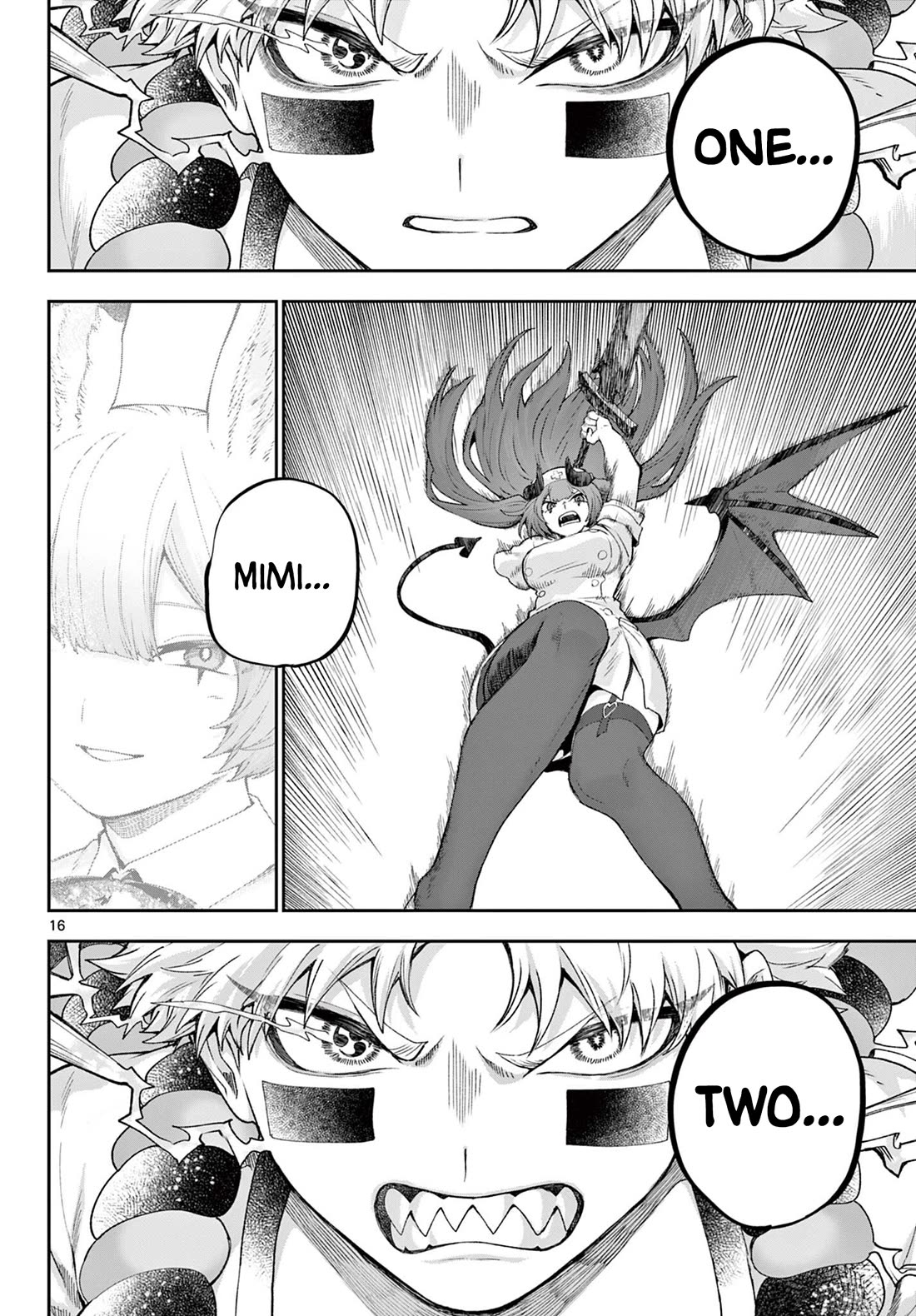 KaguRai: Kagura & Raito Chapter 45 page 16 - Chapter 45: Trio VS Great Youma