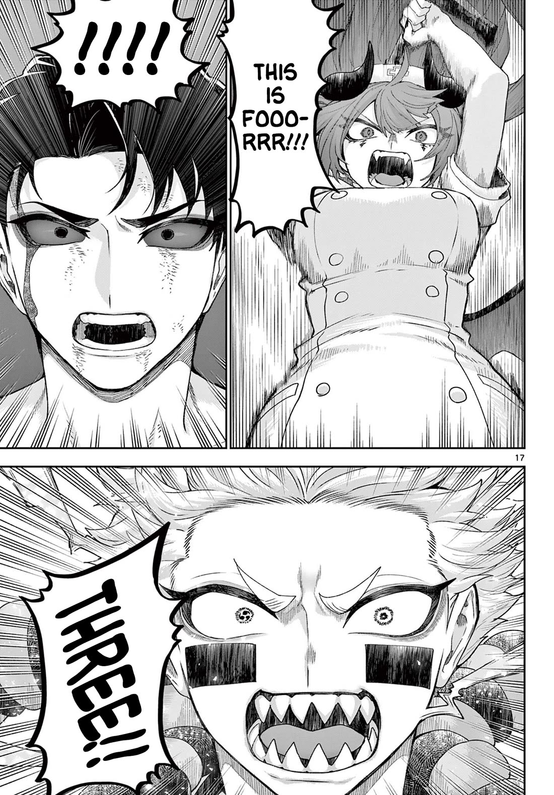 KaguRai: Kagura & Raito Chapter 45 page 17 - Chapter 45: Trio VS Great Youma