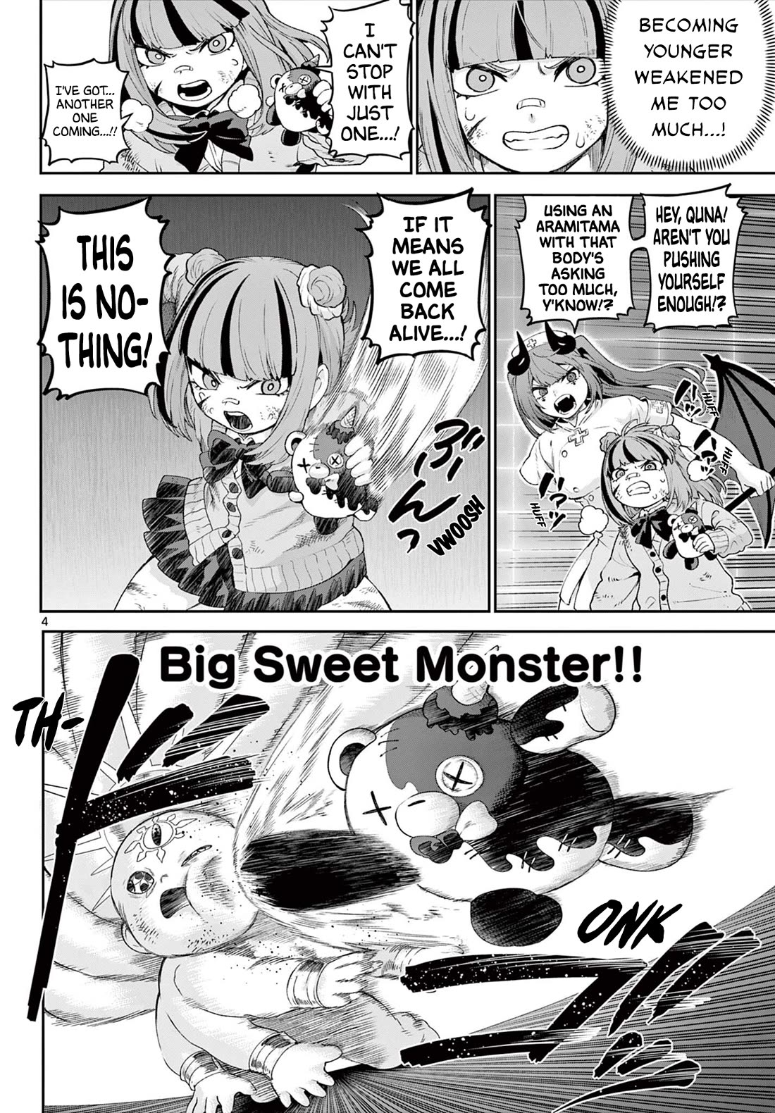 KaguRai: Kagura & Raito Chapter 45 page 4 - Chapter 45: Trio VS Great Youma