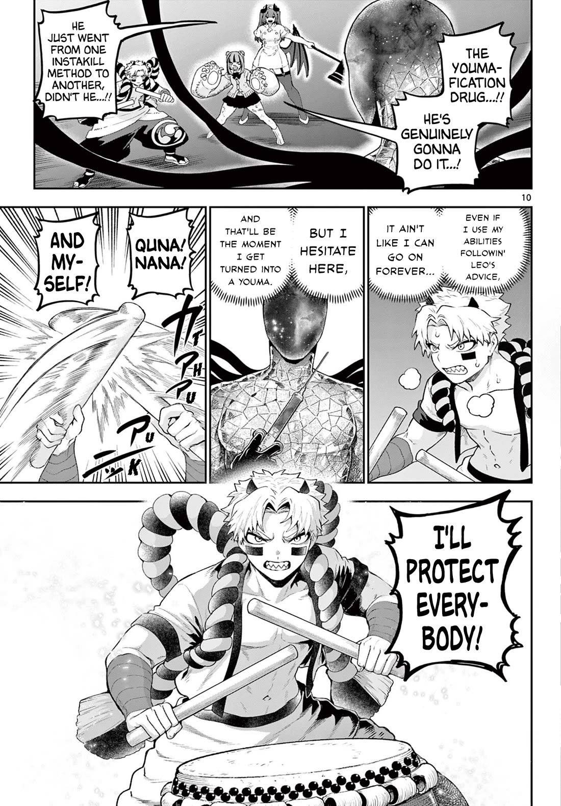 KaguRai: Kagura & Raito Chapter 46 page 10 - Chapter 46: Floral Tribute