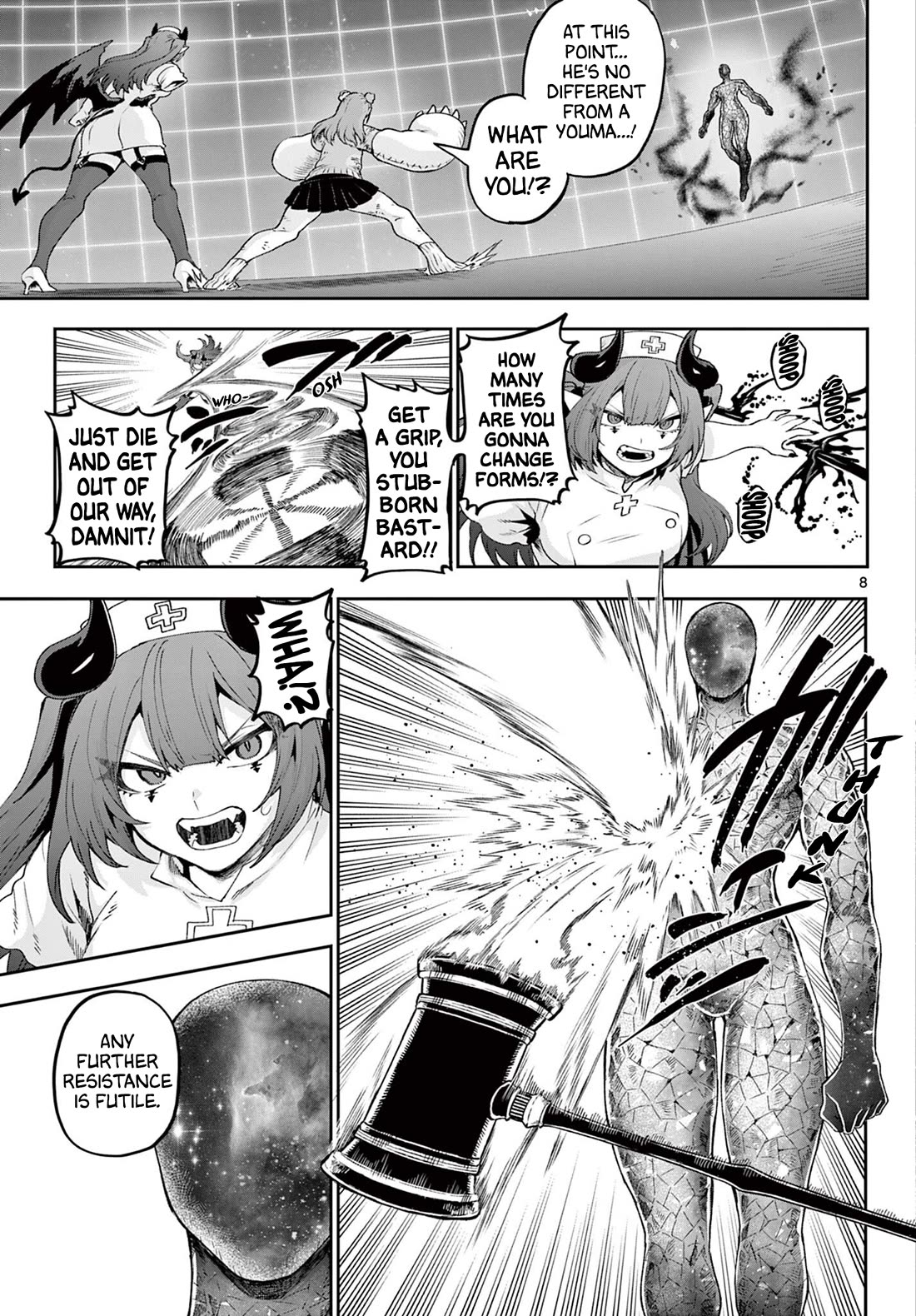 KaguRai: Kagura & Raito Chapter 46 page 8 - Chapter 46: Floral Tribute