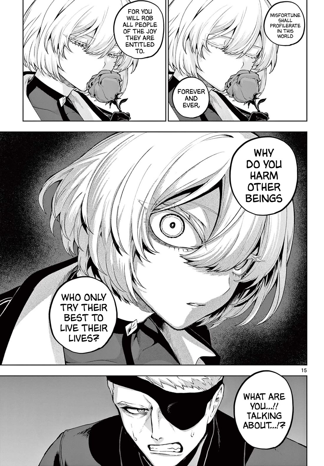 KaguRai: Kagura & Raito Chapter 48 page 15 - Chapter 48: Absolute Strength