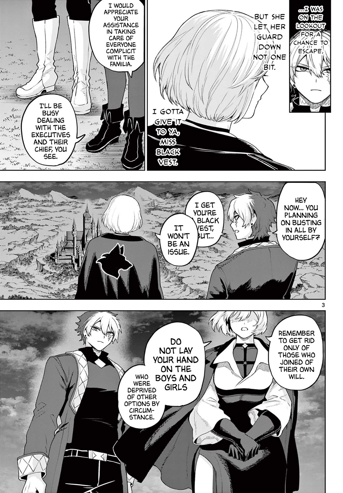 KaguRai: Kagura & Raito Chapter 48 page 3 - Chapter 48: Absolute Strength