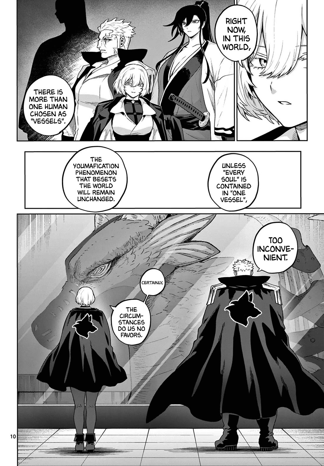 KaguRai: Kagura & Raito Chapter 49 page 10 - Chapter 49: Incompatible Longing and Ideal