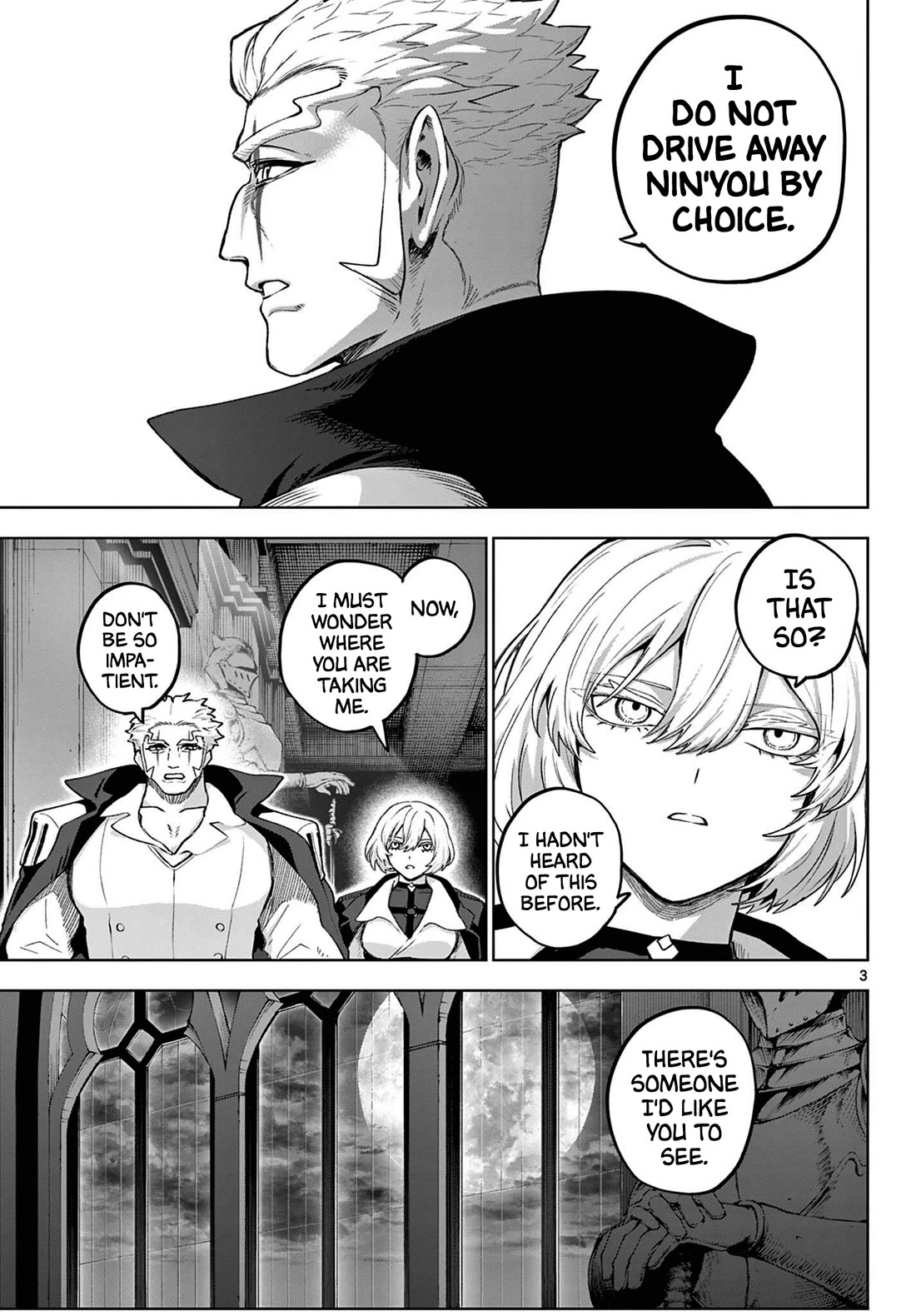 KaguRai: Kagura & Raito Chapter 49 page 3 - Chapter 49: Incompatible Longing and Ideal