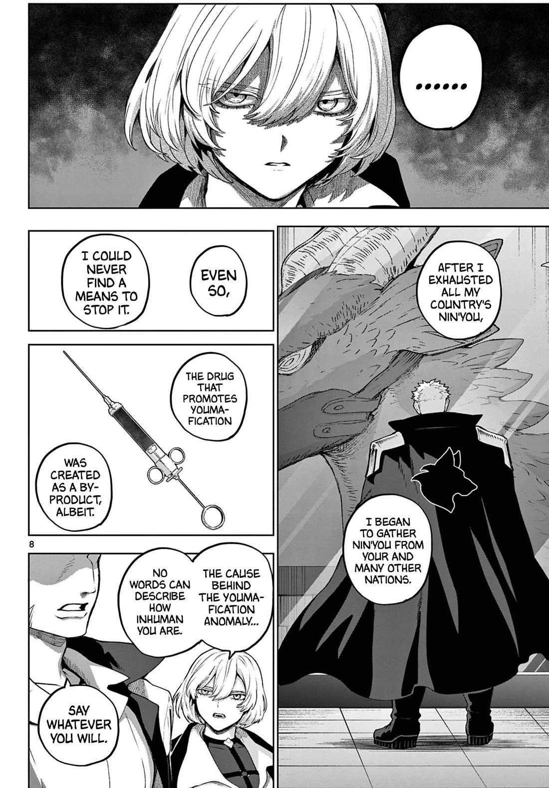 KaguRai: Kagura & Raito Chapter 49 page 8 - Chapter 49: Incompatible Longing and Ideal
