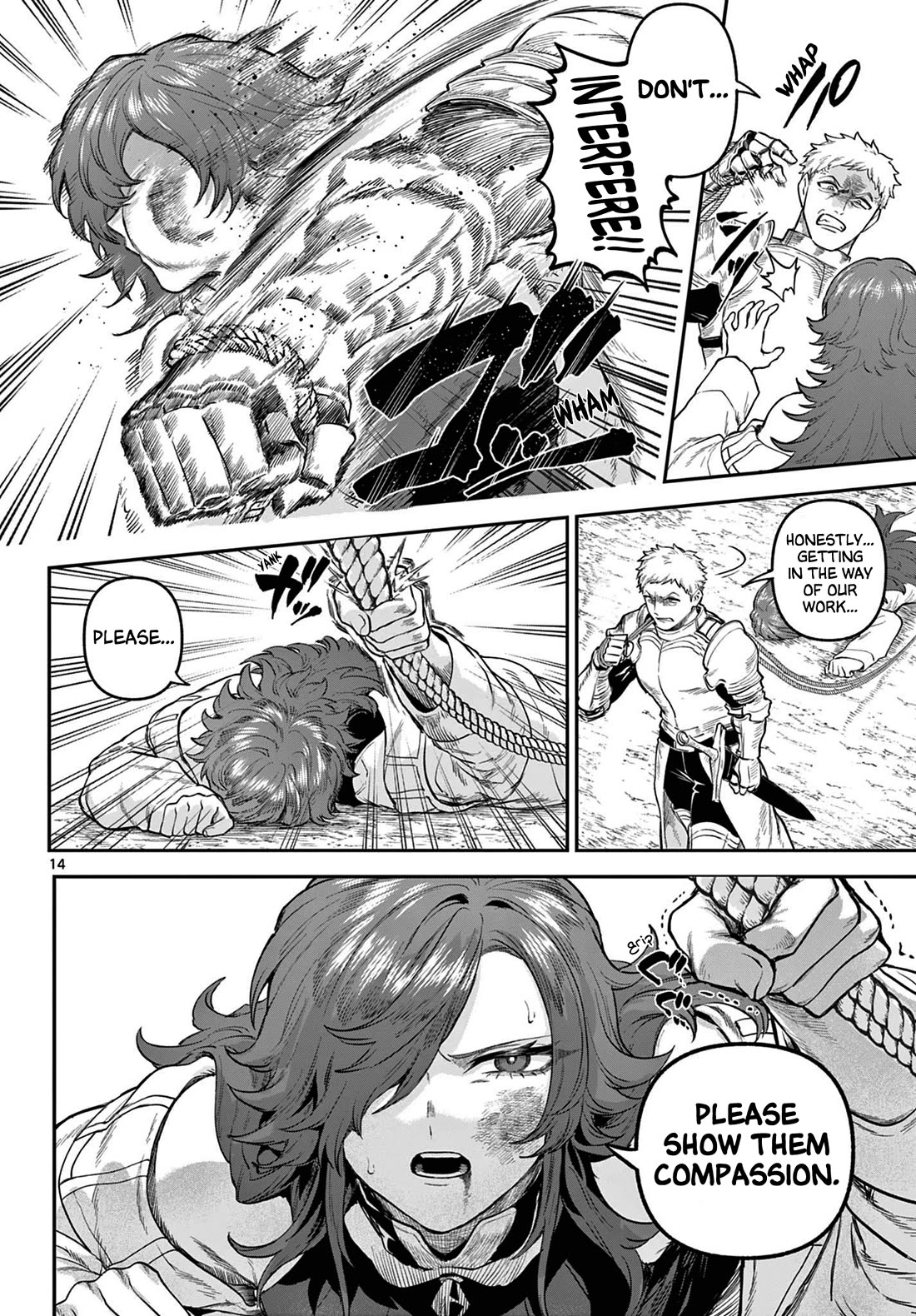 KaguRai: Kagura & Raito Chapter 5 page 14 - Chapter 5: Order of the Divine Wolf Cadoract