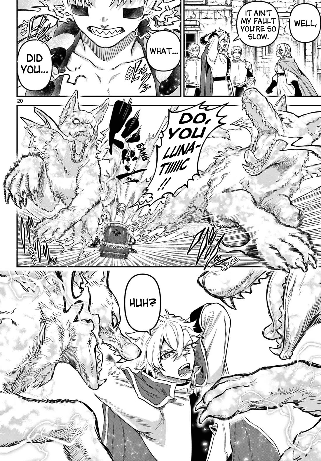 KaguRai: Kagura & Raito Chapter 5 page 20 - Chapter 5: Order of the Divine Wolf Cadoract