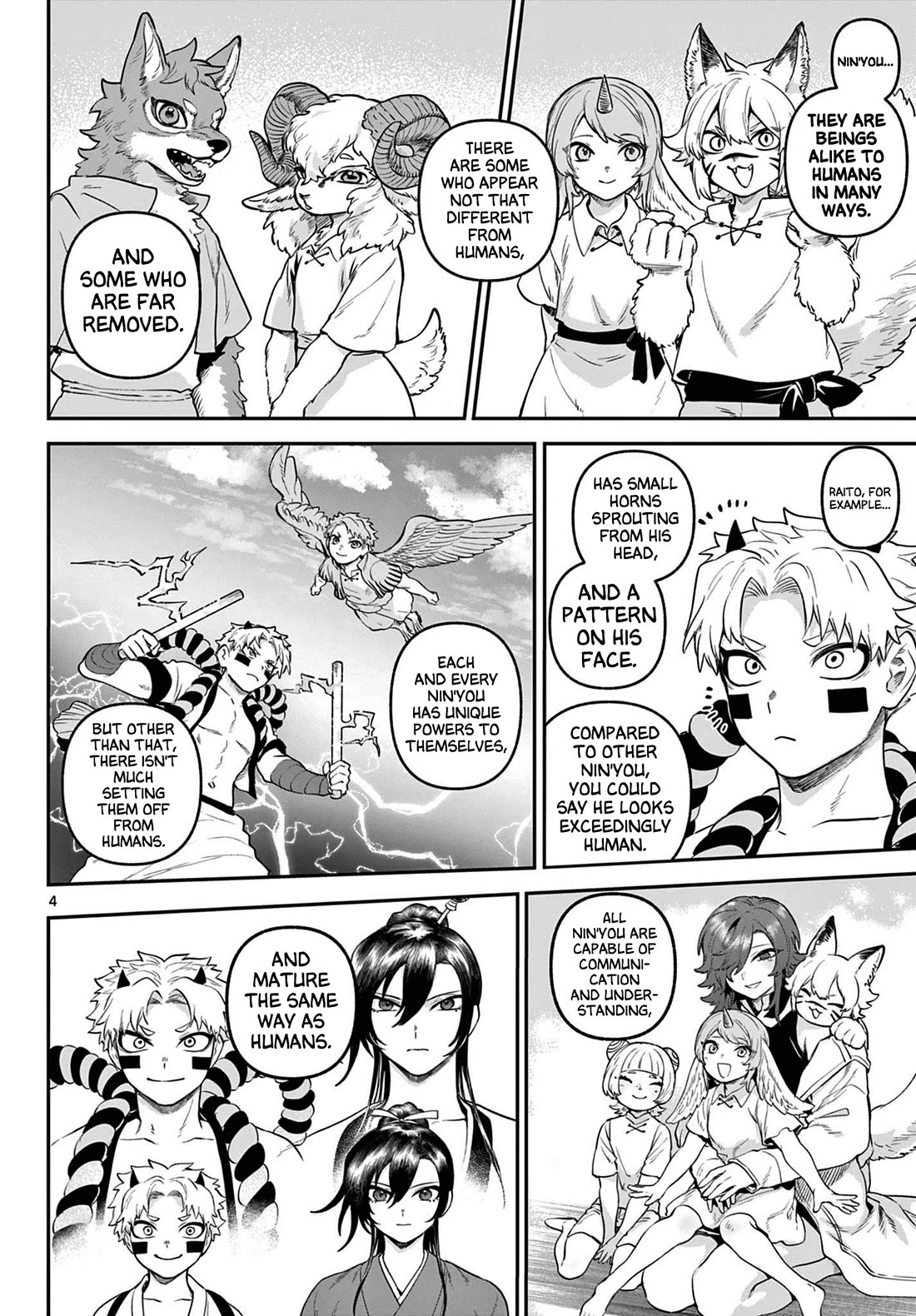 KaguRai: Kagura & Raito Chapter 5 page 4 - Chapter 5: Order of the Divine Wolf Cadoract