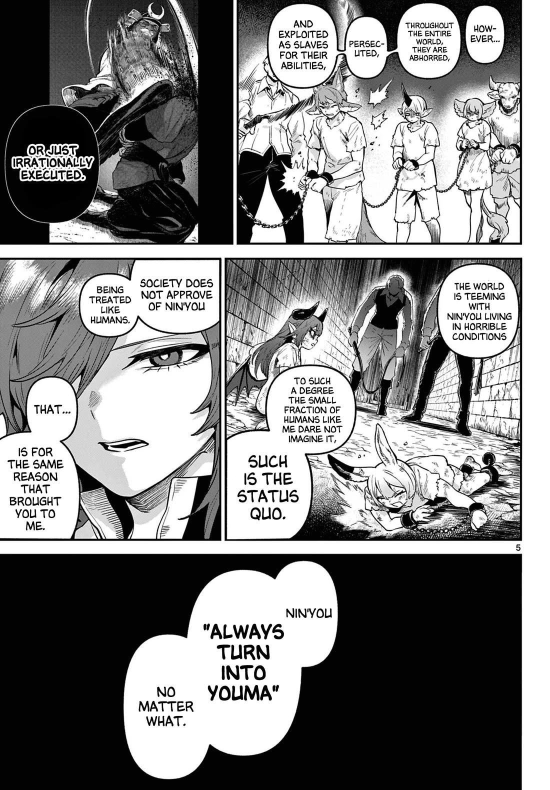 KaguRai: Kagura & Raito Chapter 5 page 5 - Chapter 5: Order of the Divine Wolf Cadoract