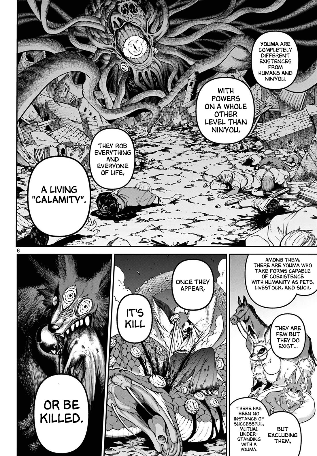 KaguRai: Kagura & Raito Chapter 5 page 6 - Chapter 5: Order of the Divine Wolf Cadoract