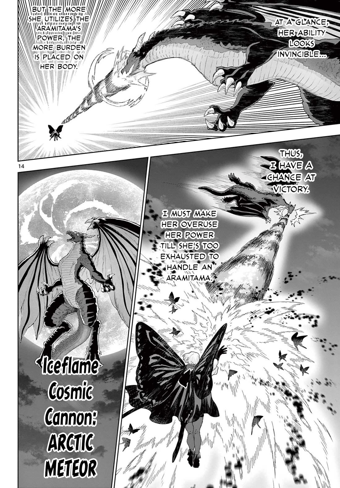 KaguRai: Kagura & Raito Chapter 50 page 14 - Chapter 50: Black Vest VS Black Vest