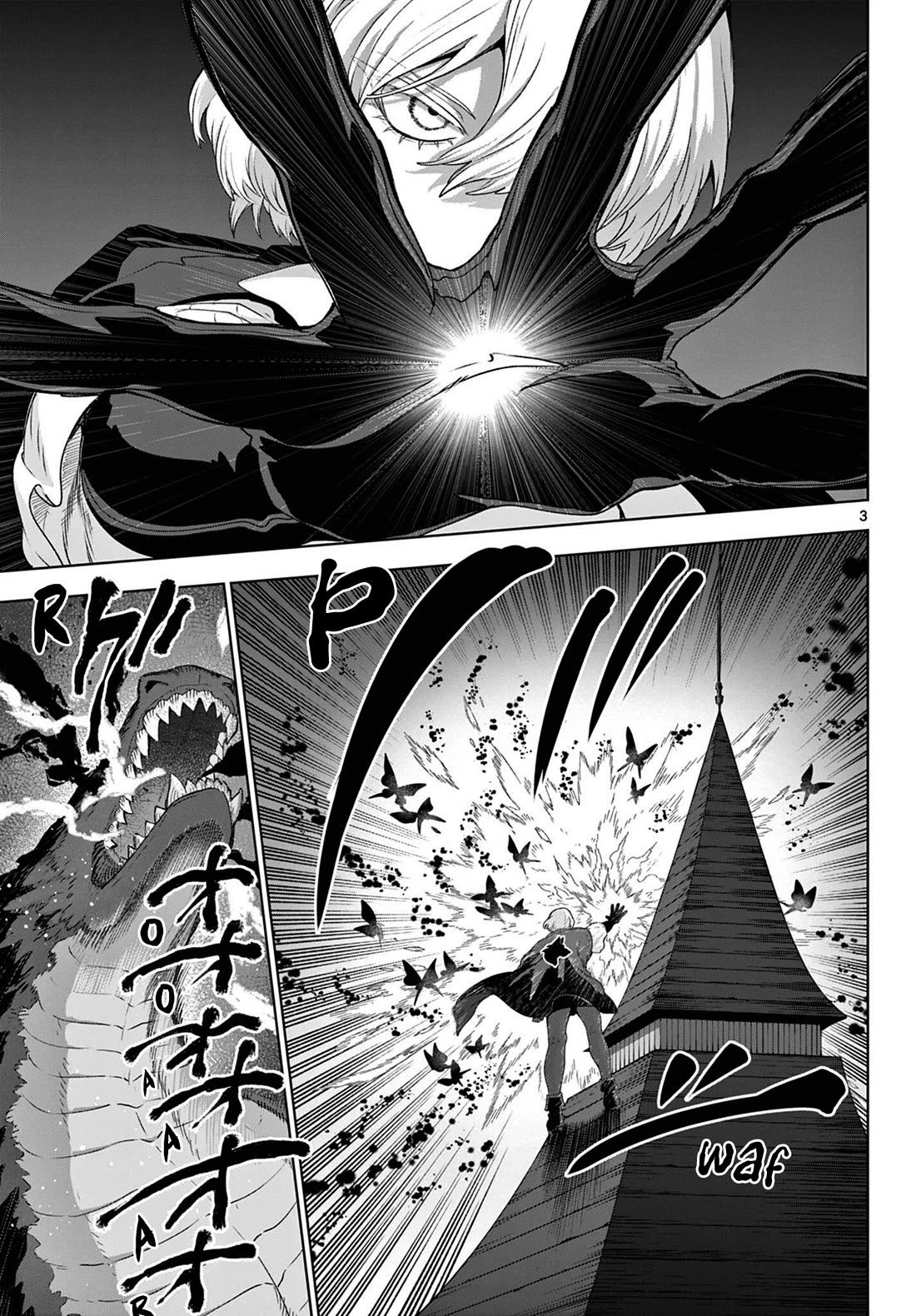 KaguRai: Kagura & Raito Chapter 50 page 3 - Chapter 50: Black Vest VS Black Vest
