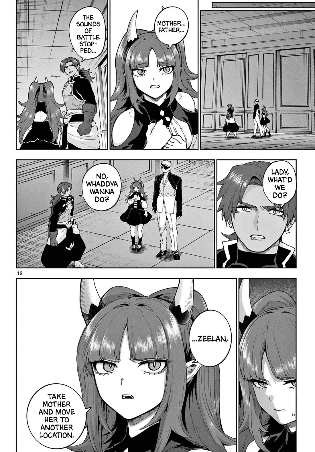 KaguRai: Kagura & Raito Chapter 51 page 12 - Chapter 51: Only the Strong Have a Right to Decide