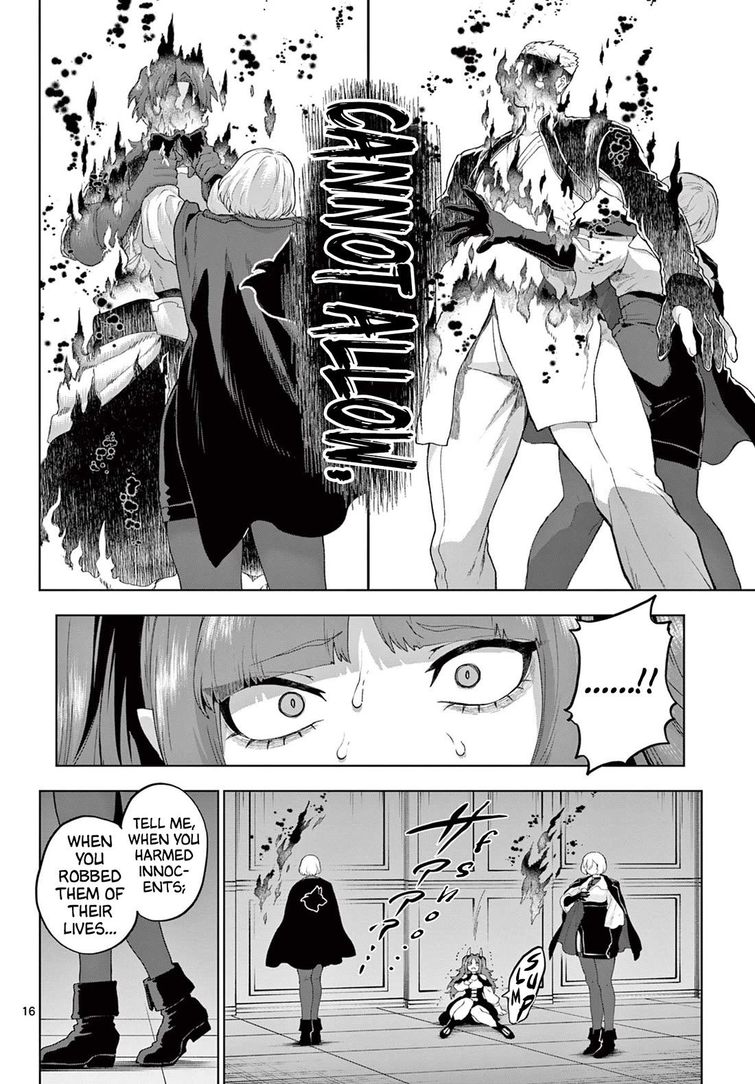 KaguRai: Kagura & Raito Chapter 51 page 16 - Chapter 51: Only the Strong Have a Right to Decide