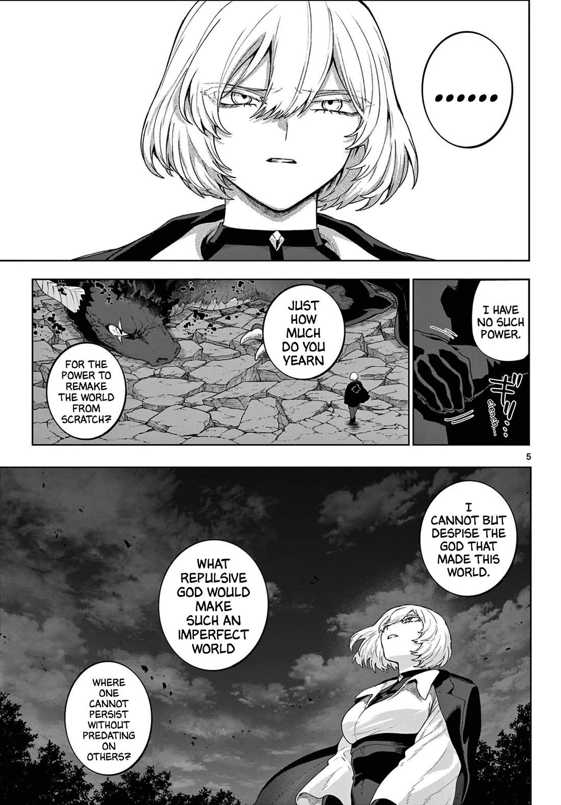 KaguRai: Kagura & Raito Chapter 51 page 5 - Chapter 51: Only the Strong Have a Right to Decide
