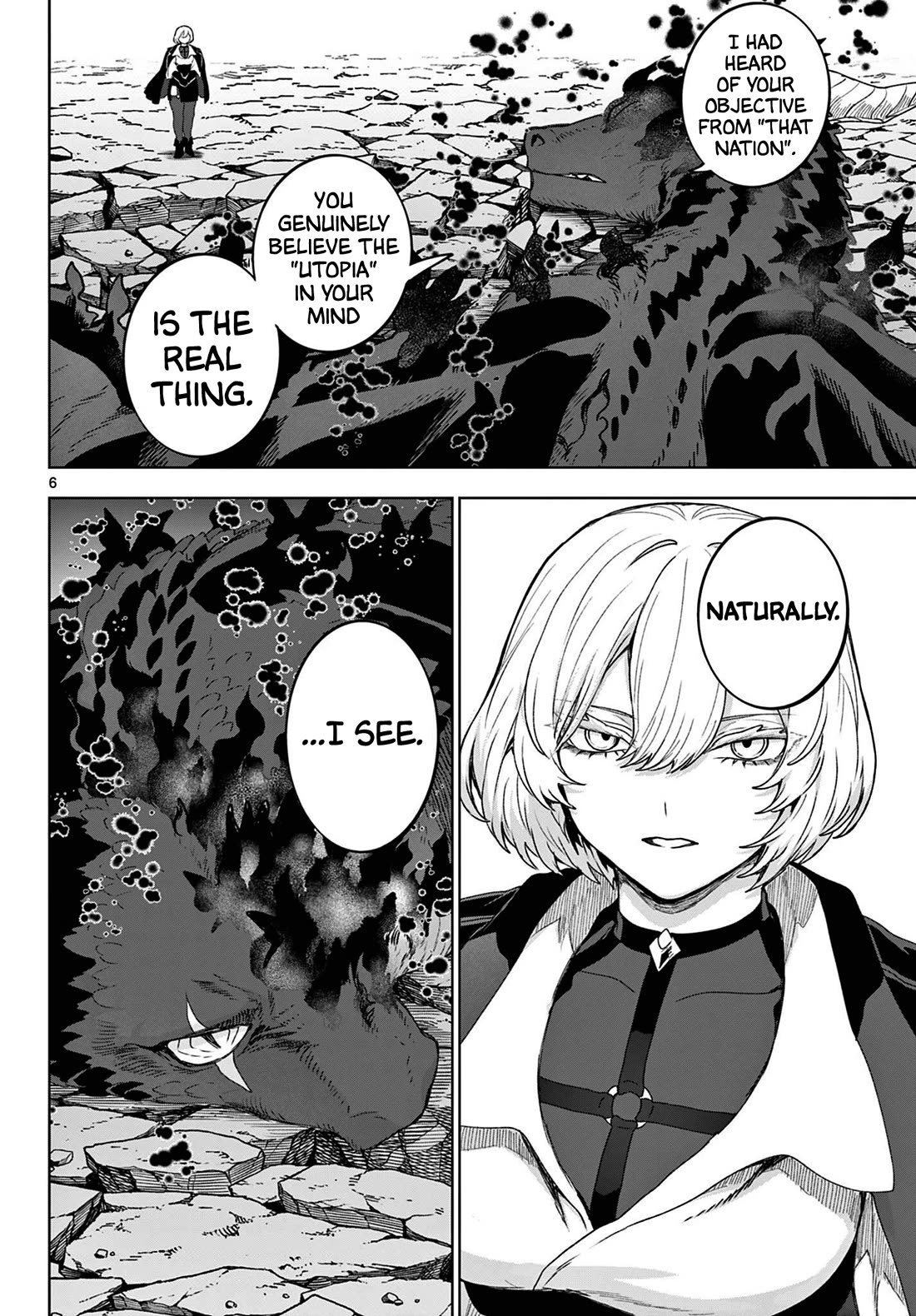 KaguRai: Kagura & Raito Chapter 51 page 6 - Chapter 51: Only the Strong Have a Right to Decide